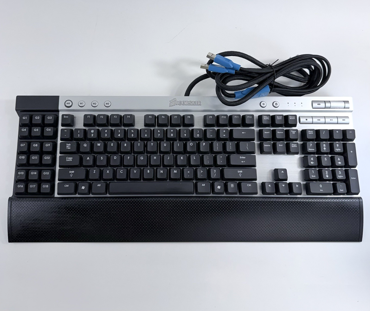 Corsair Vengeance K90 CH-9000003-NA Wired MMO USB Gaming Keyboard - Tested