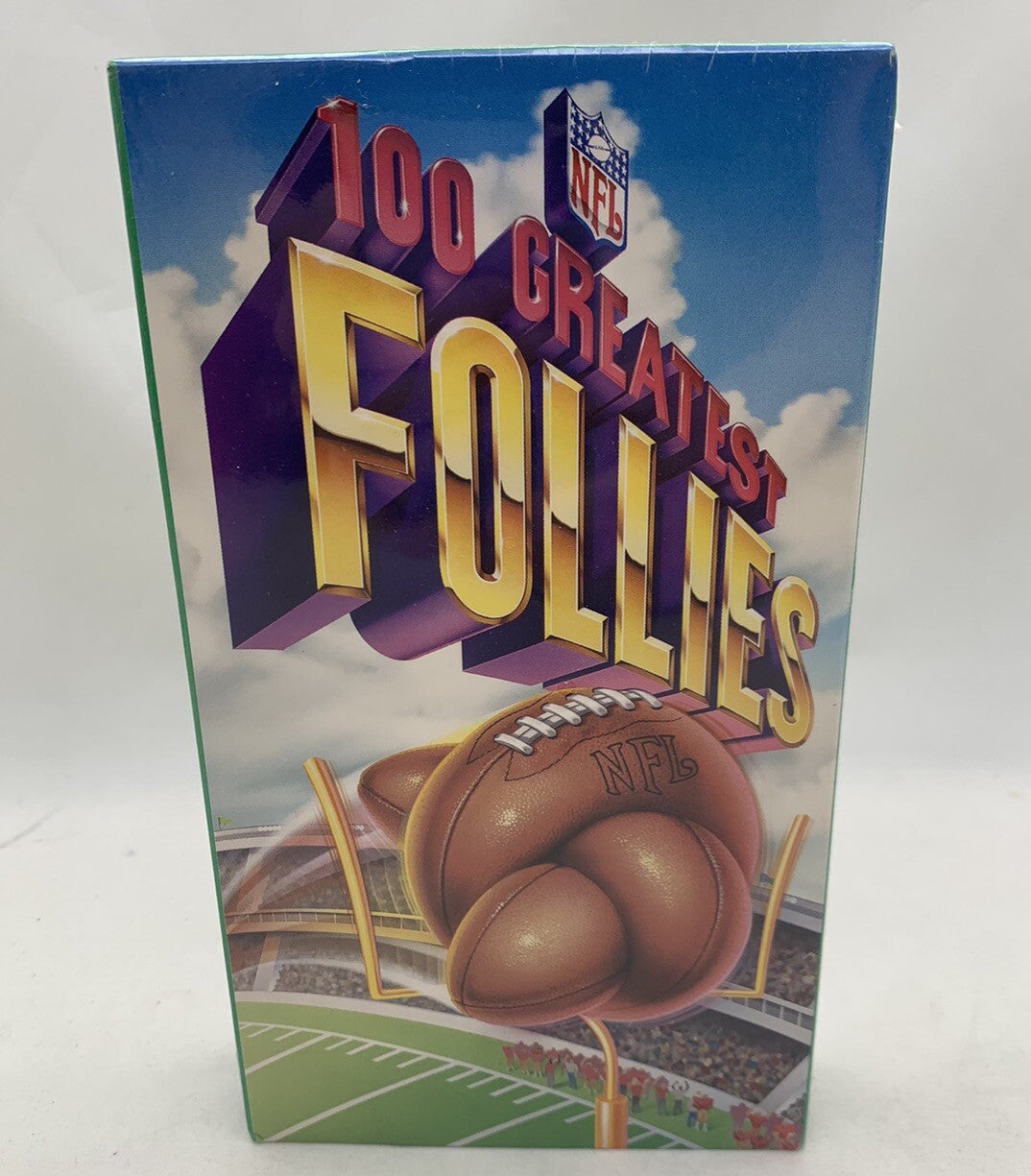 NFL's 100 Greatest Follies (VHS, 1994) New, Factory Sealed