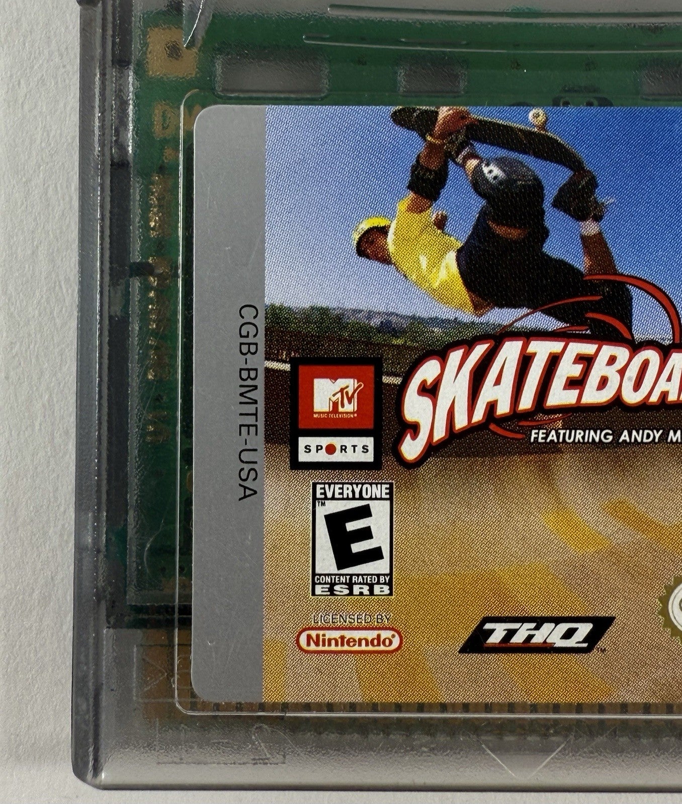 MTV Sports Skateboarding (Nintendo Gameboy Color, 2000) Game Cartridge - Tested