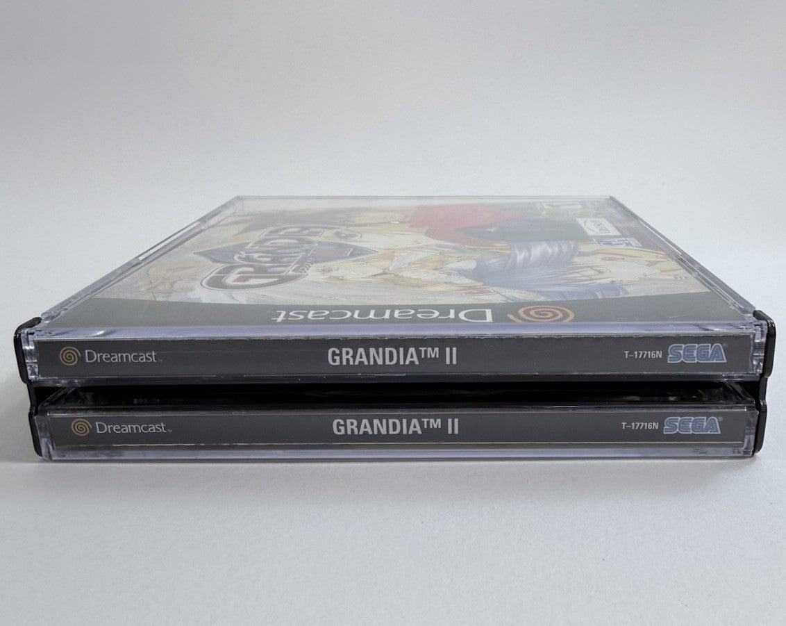 Grandia II (Sega Dreamcast, 2000) Game, Case, Manual, Soundtrack, Registration