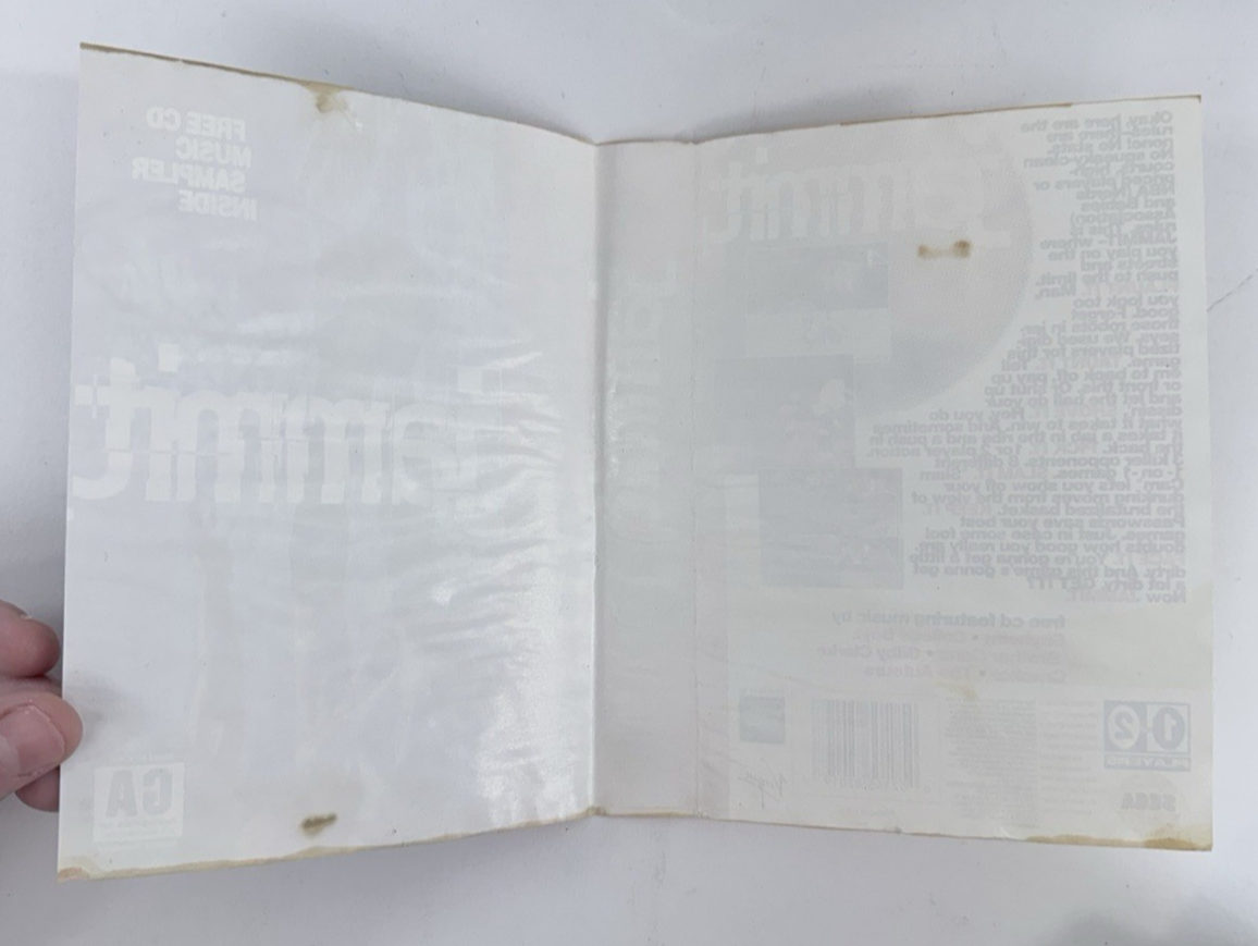 Jammit (Sega Genesis, 1994) Game, Case, and Manual - Tested and Working