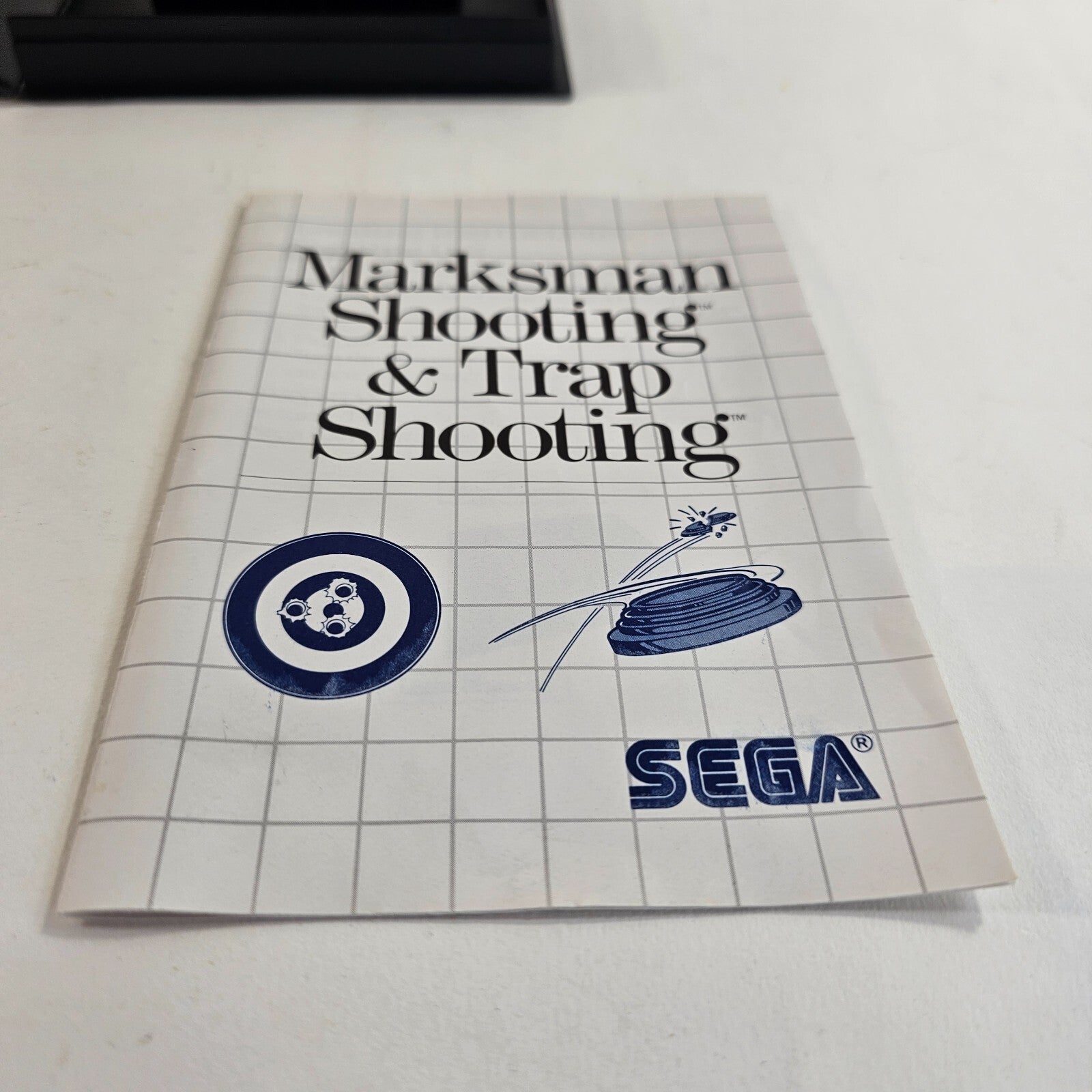 Marksman Shooting/Trap Shooting (Sega Master System, 1987) Game Case Manual