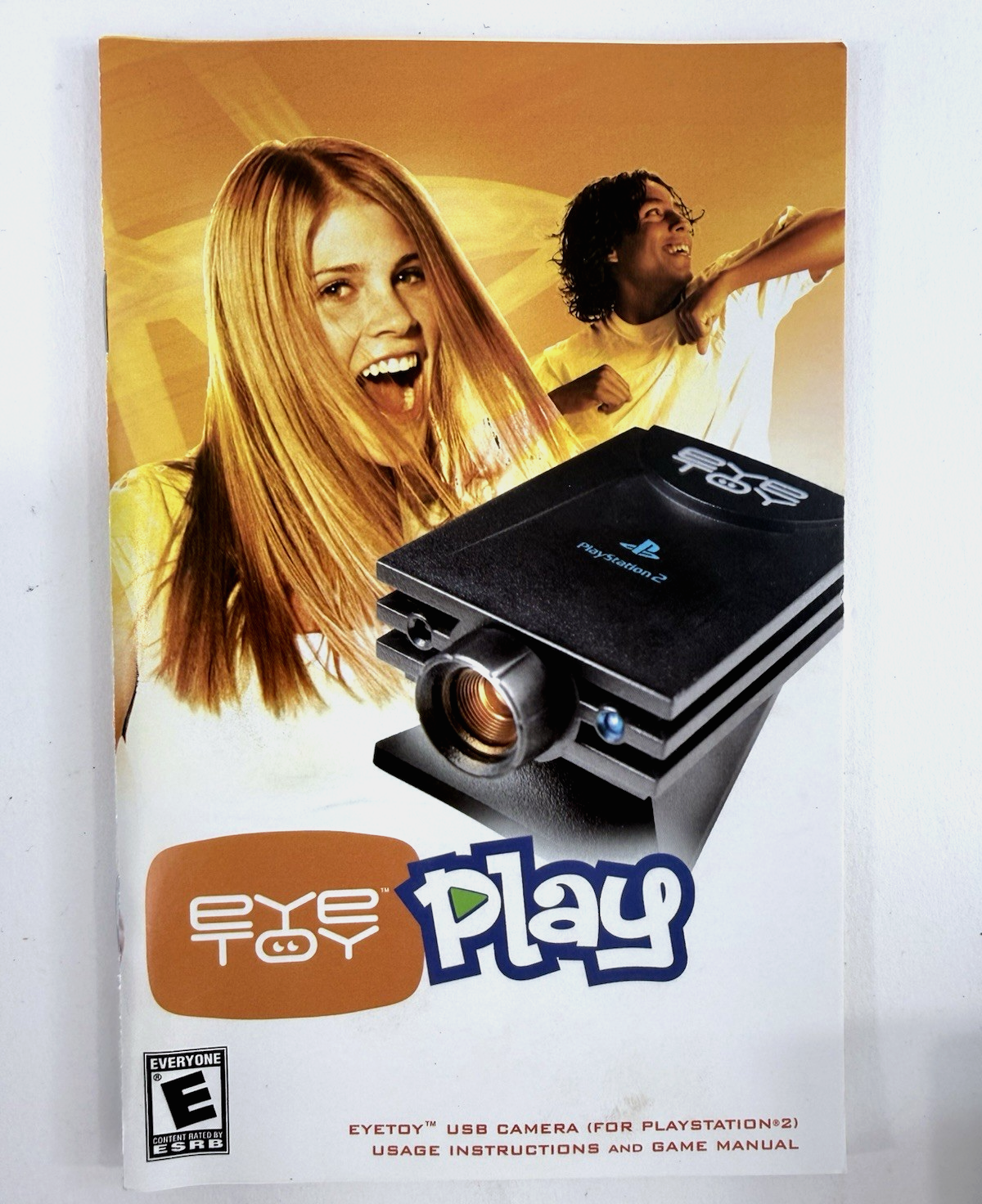 Eye Toy Play (PlayStation 2, 2003) Game, Case, Manual - No Camera - Tested