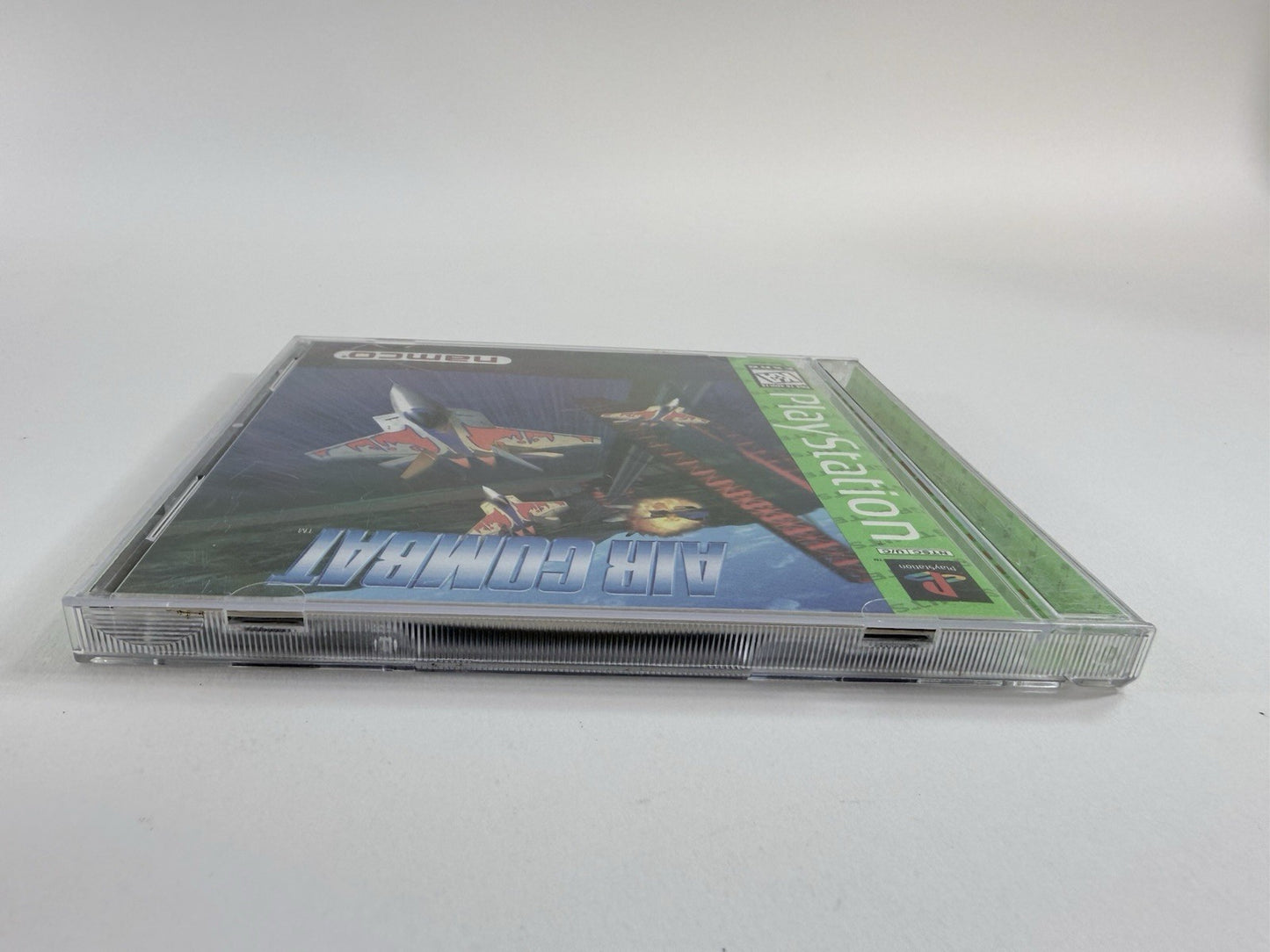 Air Combat (Sony PlayStation 1, 1995) Game Case Manual Registration - Tested