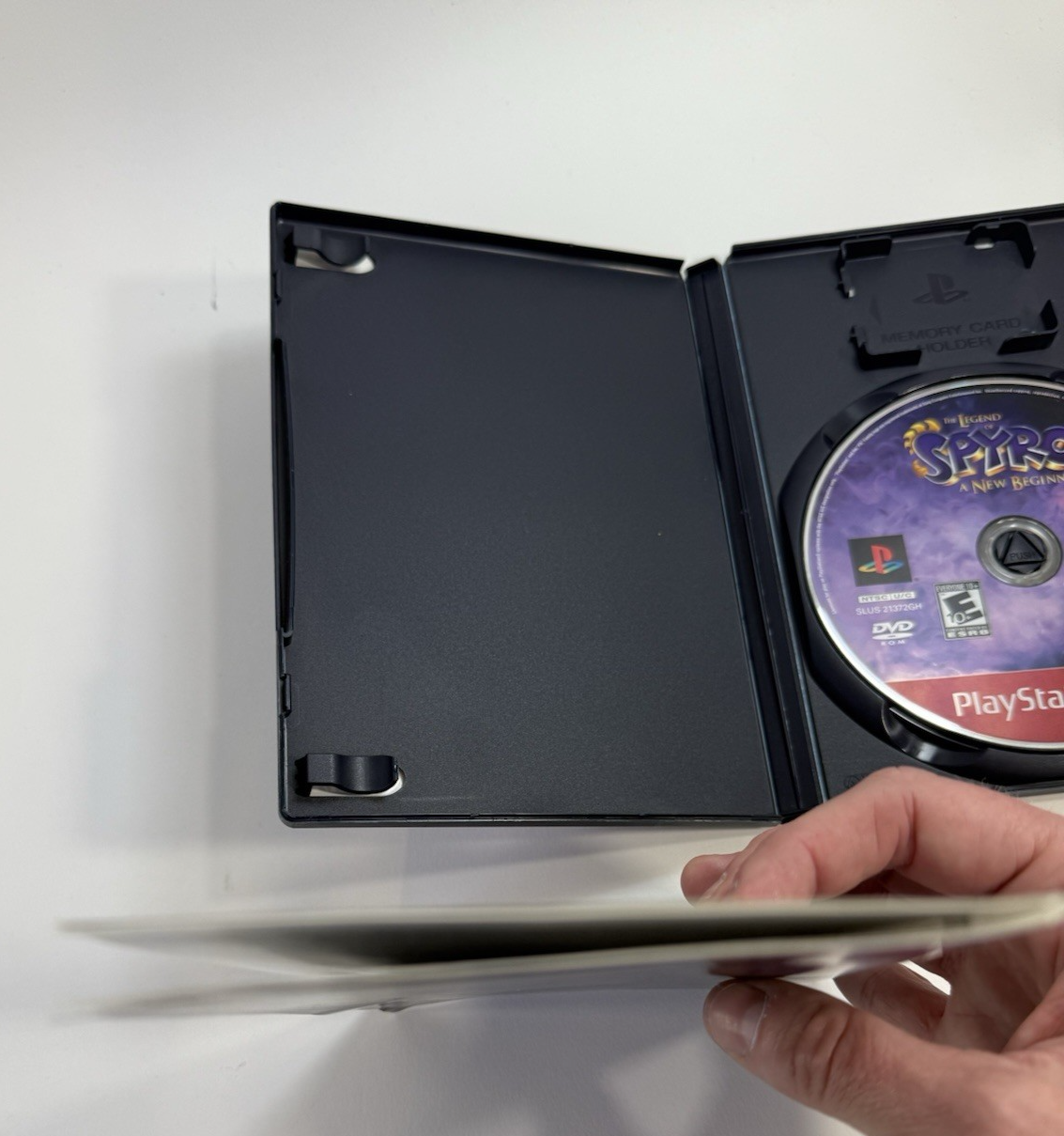 The Legend of Spyro: A New Beginning (PlayStation 2, 2006) Game Case Manual