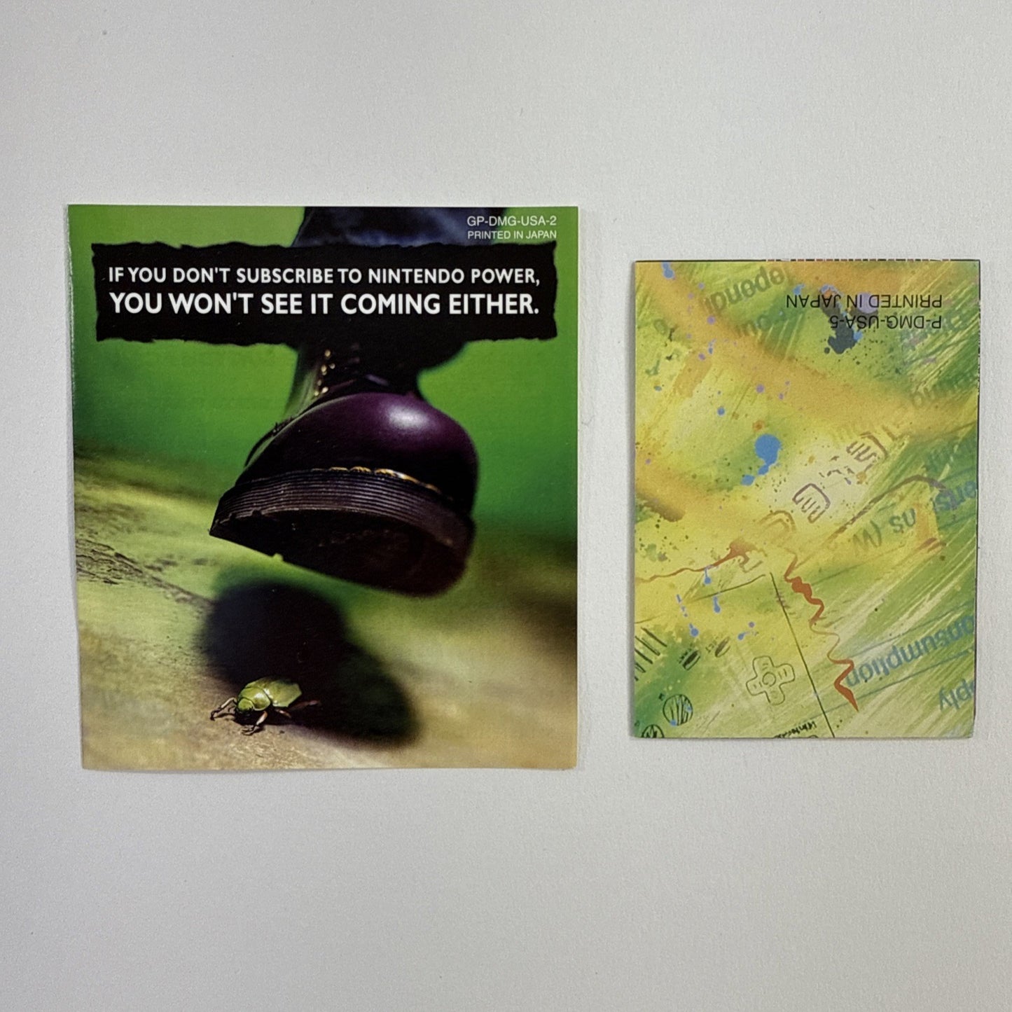 Star Wars (Nintendo Gameboy, 1996) Game Box Manual Inserts - Tested and Working