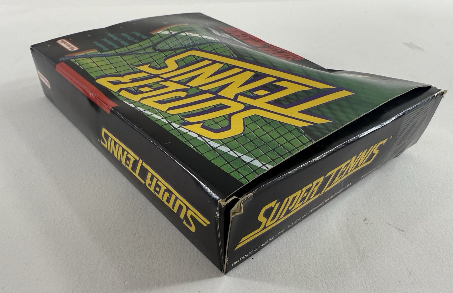 Super Tennis (Super Nintendo SNES, 1991) Game Box Manual Inserts - Tested