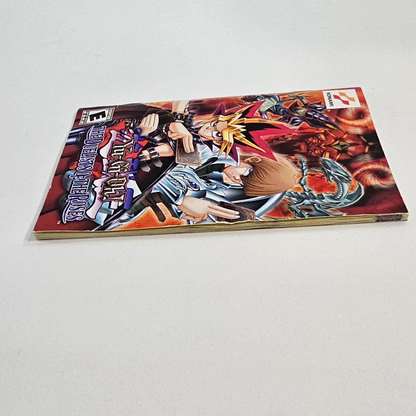 Yu-Gi-Oh! The Duelists of the Roses (PlayStation 2, 2003) Game Case Manual