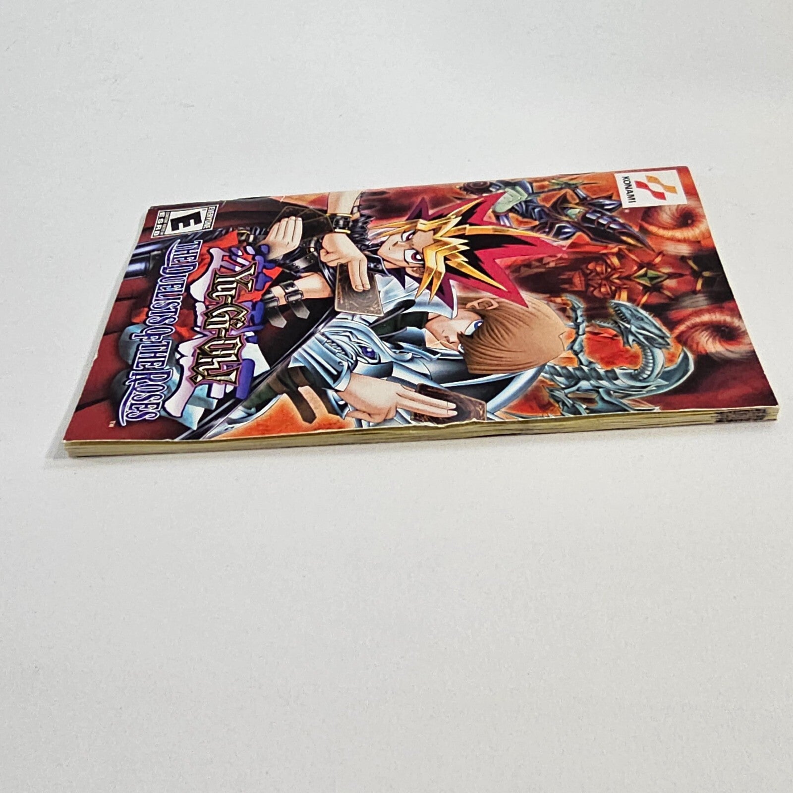 Yu-Gi-Oh! The Duelists of the Roses (PlayStation 2, 2003) Game Case Manual