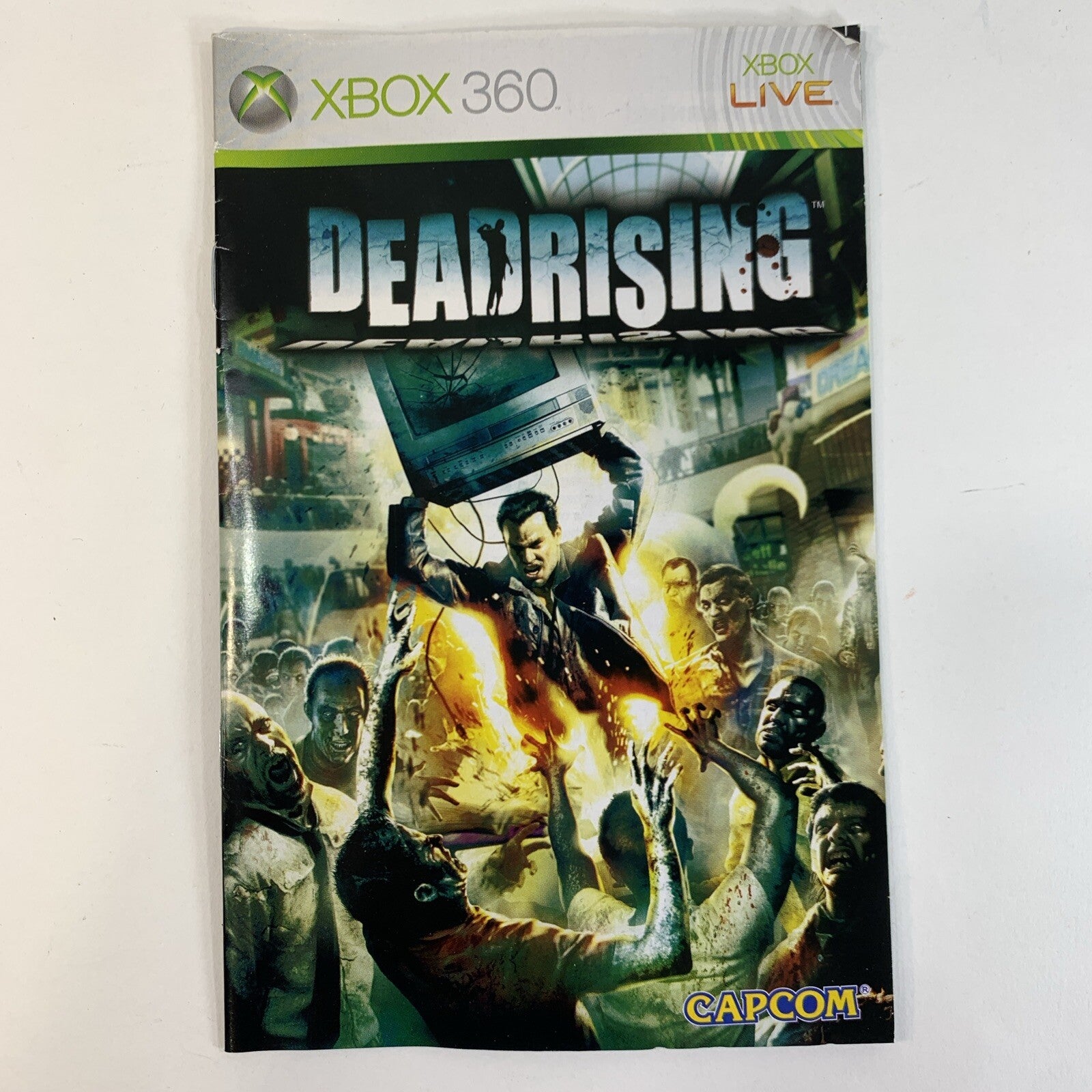 Dead Rising - Platinum Hits (Microsoft Xbox 360, 2006) Game Case Manual Complete
