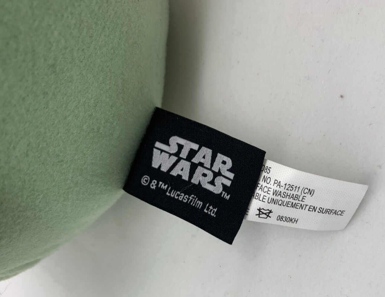 Mattel 2019 Star Wars: The Mandalorian 12" "Baby Yoda" Grogu Plush