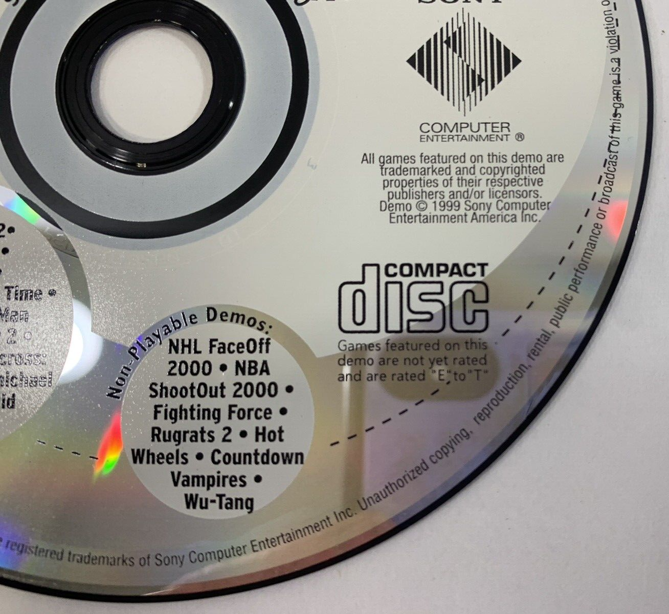 PlayStation Magazine Demo Disc 25 (PlayStation 1, 1999) Tested and Working