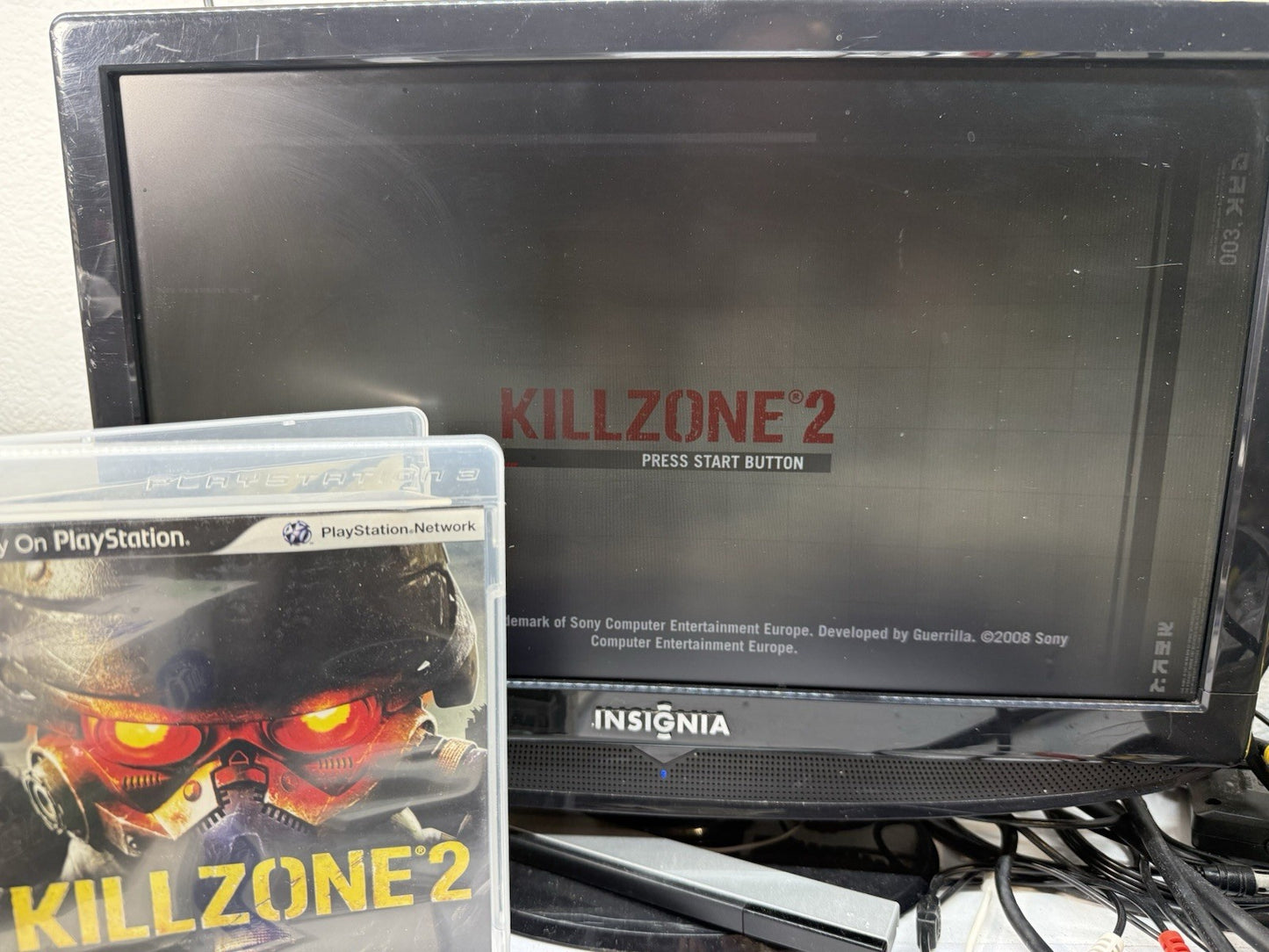 Killzone 2 (Sony PlayStation 3, 2009) Game Case Manual Registration - Tested