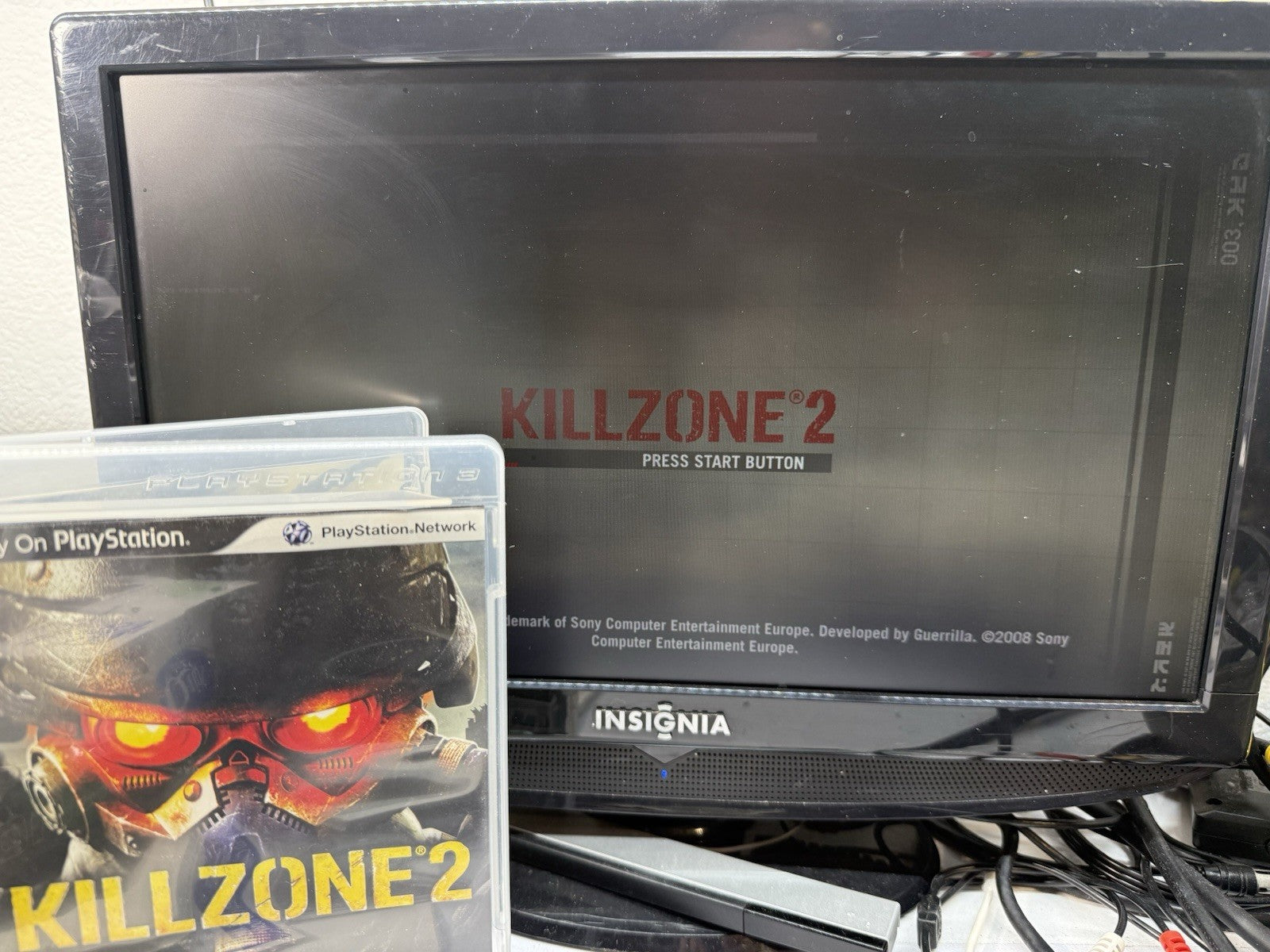 Killzone 2 (Sony PlayStation 3, 2009) Game Case Manual Registration - Tested