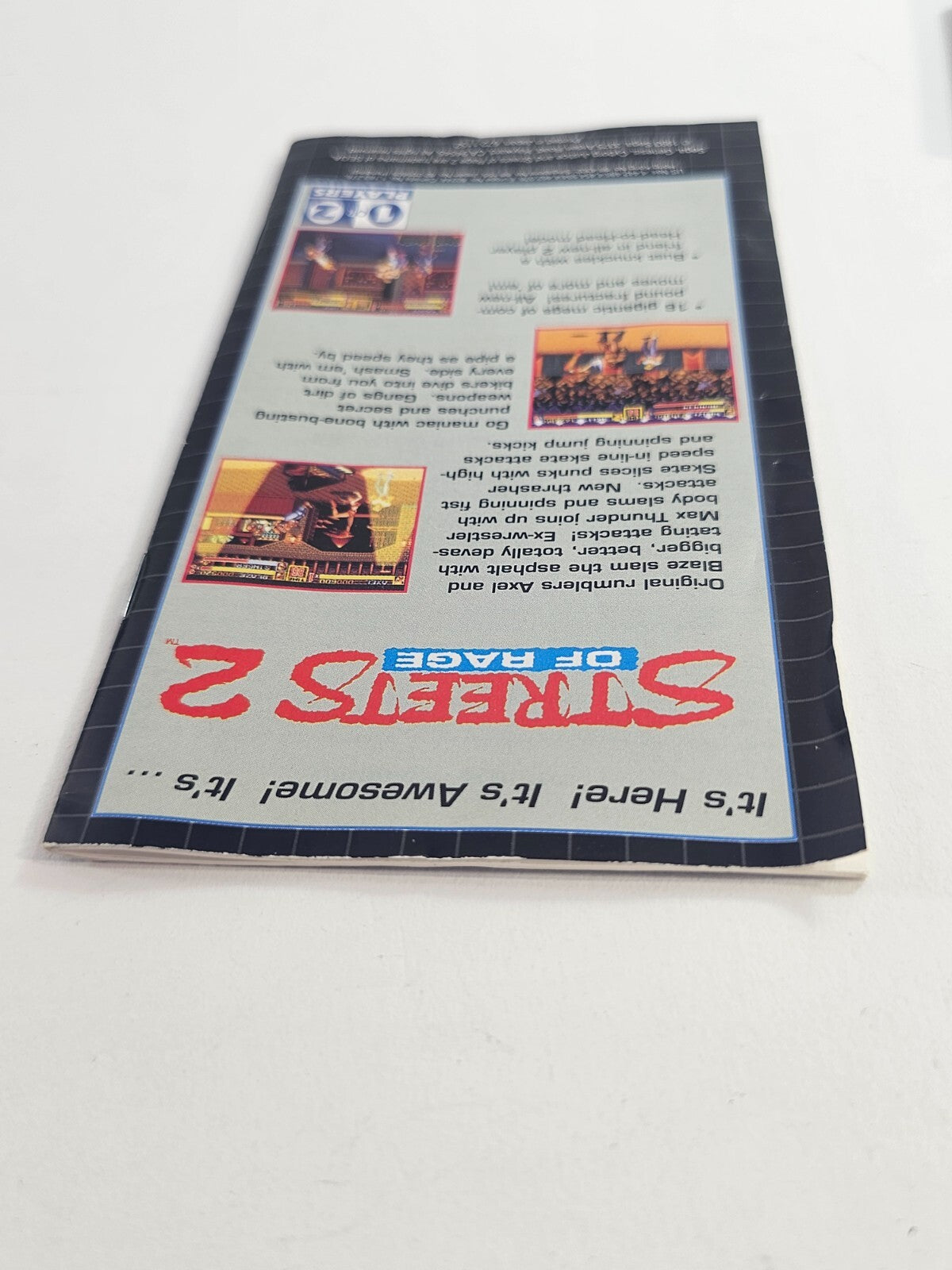 Cyborg Justice (Sega Genesis, 1993) Game and Manual - Tested and Working