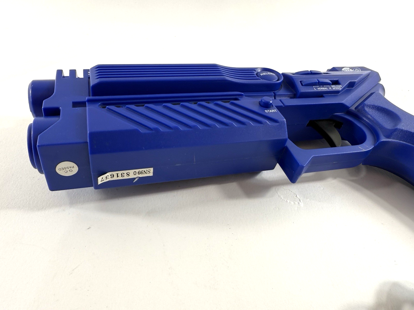 Nyko Super Cobra Blue Light Gun PS-80040-E09 for PS1/PS2 - Tested and Working