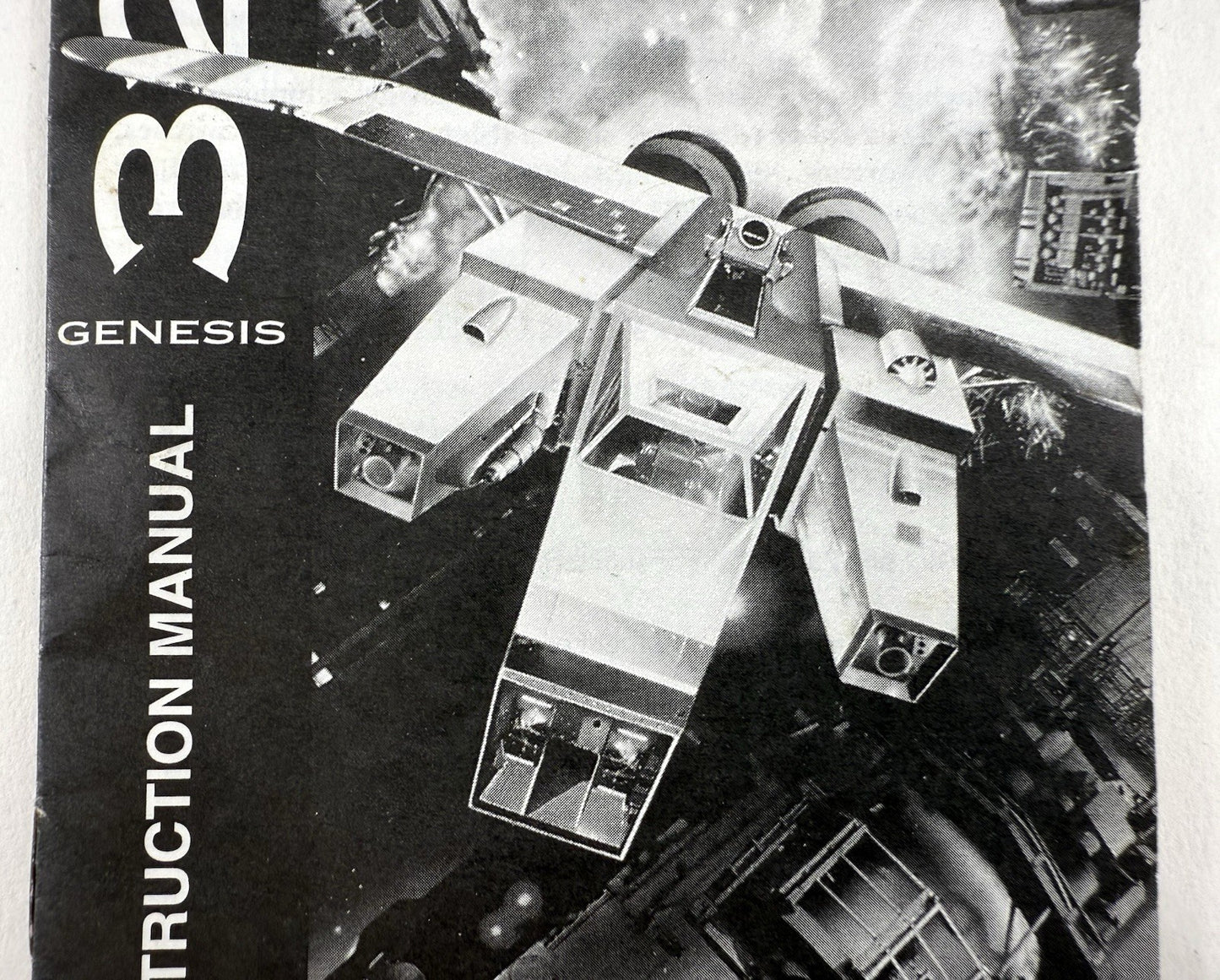 Zaxxon's Motherbase 2000 (Sega Genesis 32X, 1995) Instructional Manual 84512