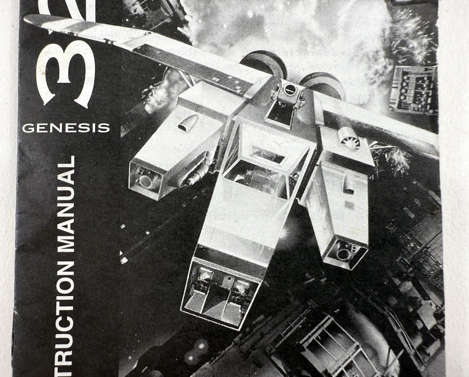 Zaxxon's Motherbase 2000 (Sega Genesis 32X, 1995) Instructional Manual 84512