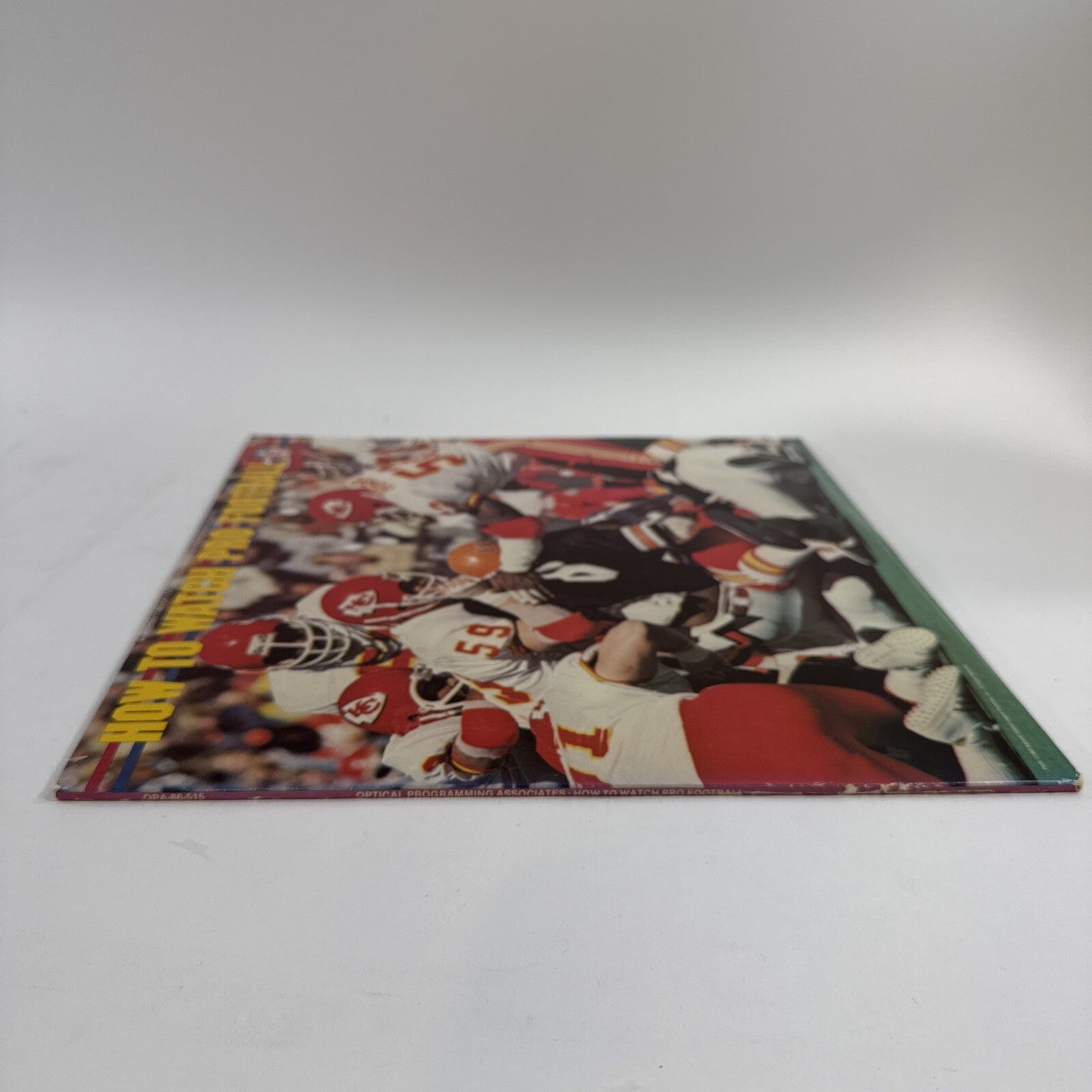 How to Watch Pro Football (Laserdisc, 1980) Tested and Working