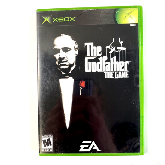 Godfather: The Game (Microsoft Xbox, 2006) Game Case Manual - Tested