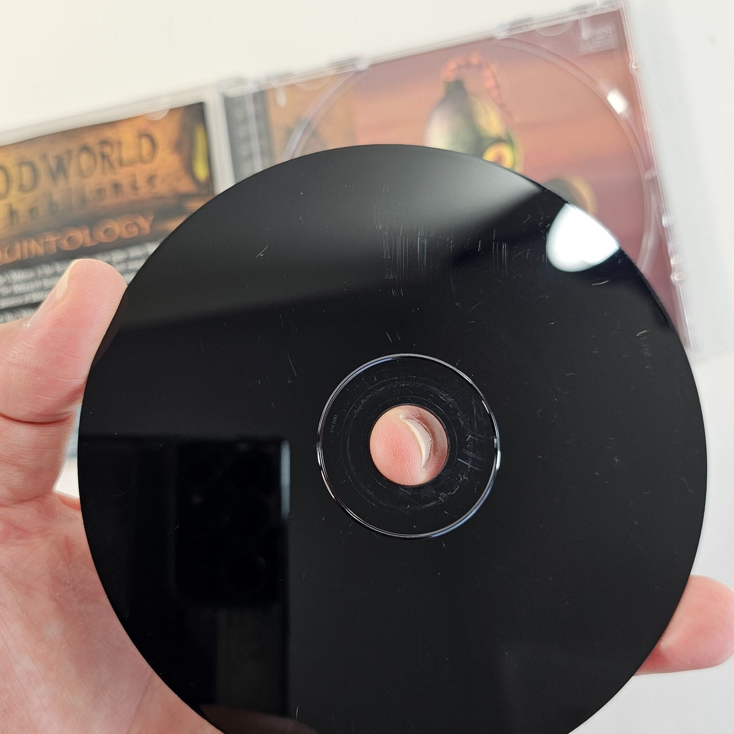 Oddworld: Abe's Oddysee (Sony PlayStation, 1997) Game Case Manual Registration