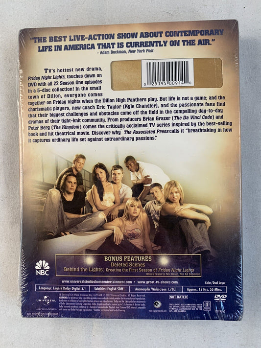 Friday Night Lights: Season 1 DVD NEW