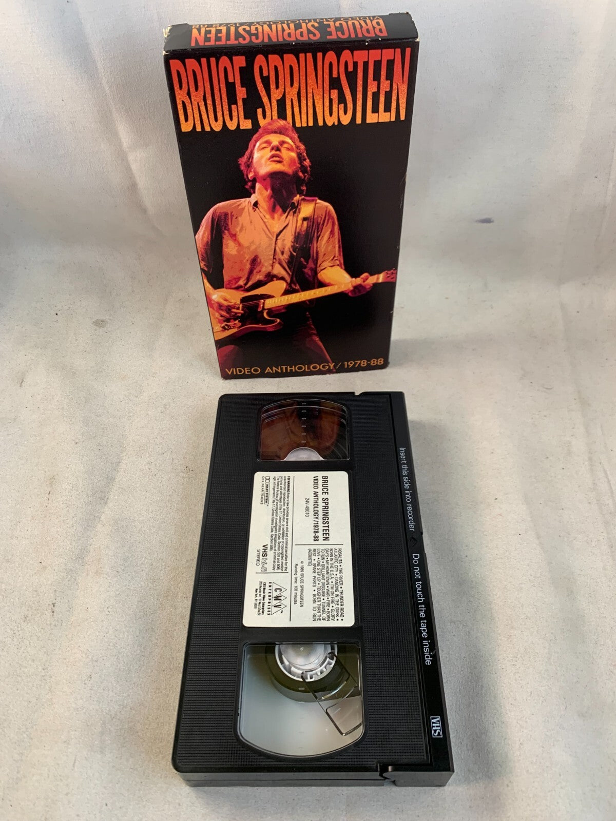 Bruce Springsteen - Video Anthology, 1978-1988 - VHS Tape