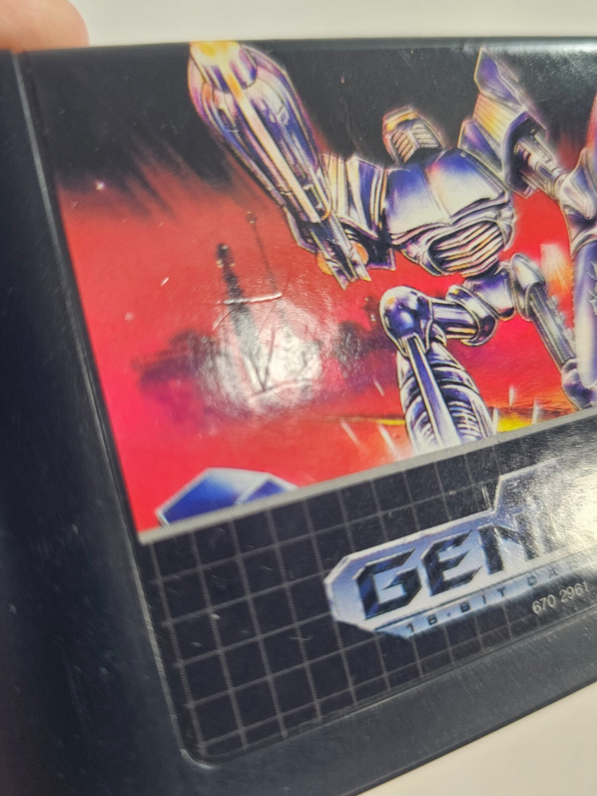 Cyborg Justice (Sega Genesis, 1993) Game and Manual - Tested and Working