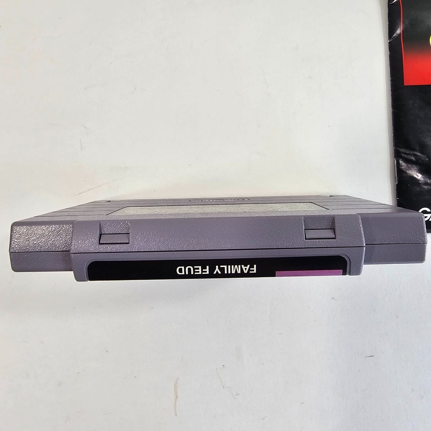 Family Feud (Super Nintendo Entertainment System, 1993) Game Box Manual - Tested