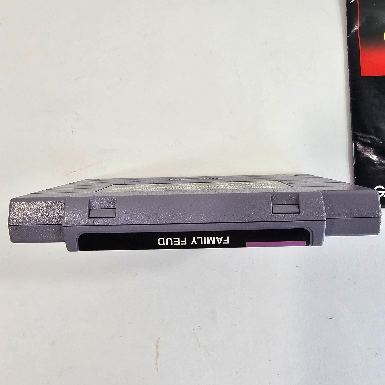 Family Feud (Super Nintendo Entertainment System, 1993) Game Box Manual - Tested