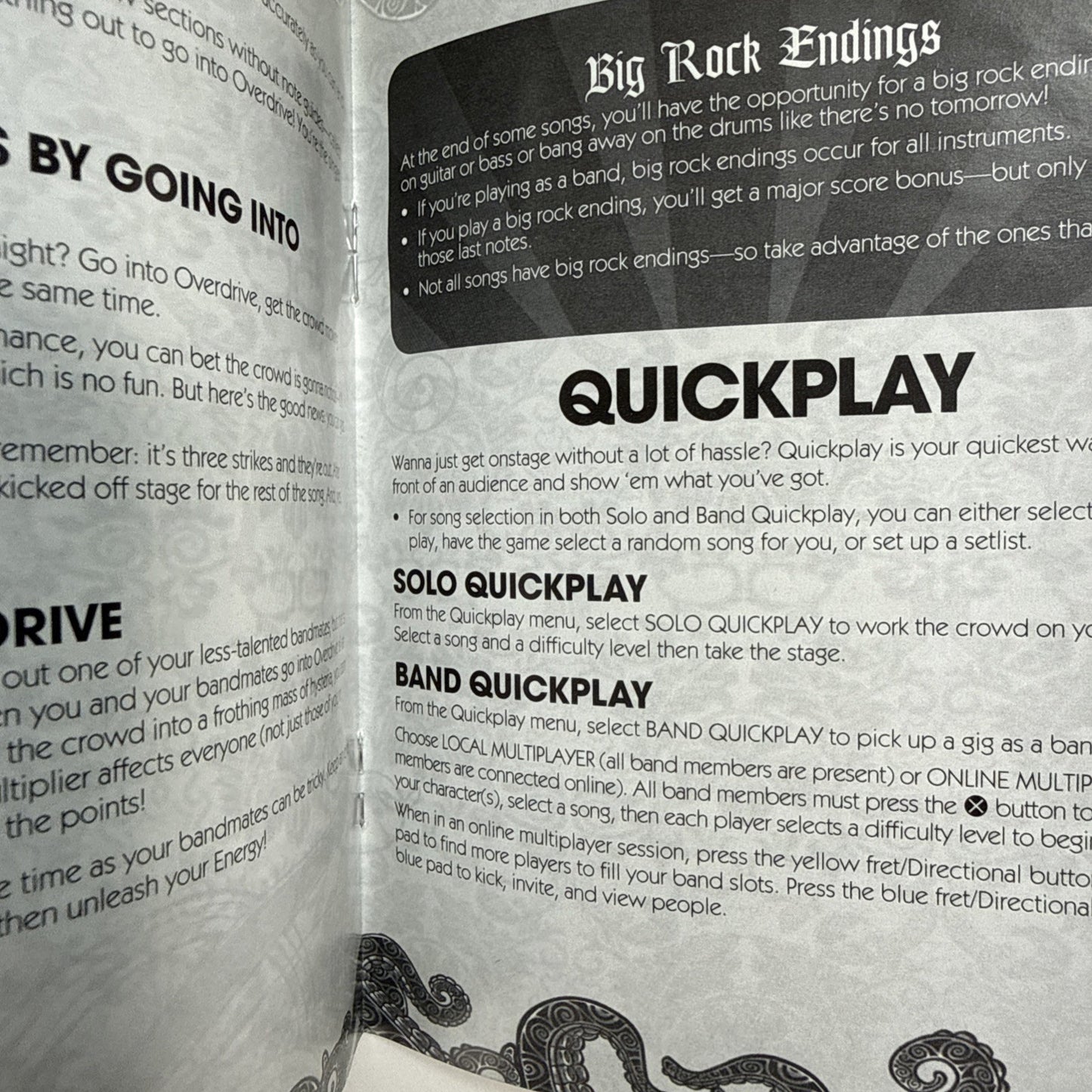 Rock Band 2 (Sony PlayStation 3, 2008) Game Case Manual - Tested and Working