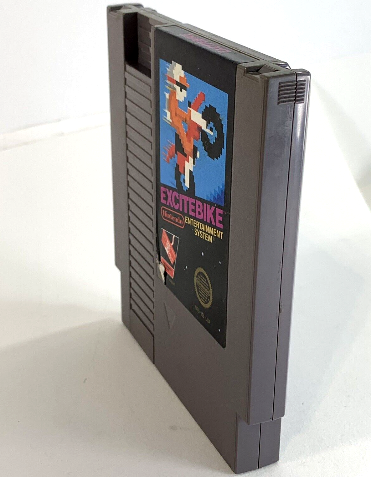 Excitebike (Nintendo Entertainment System, 1985) Game Box Poster Foam - Tested