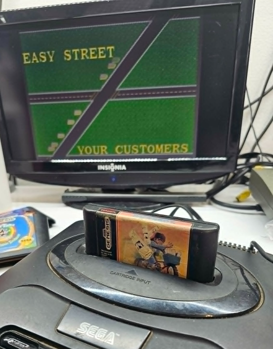 Paperboy (Sega Genesis, 1991) Game Cartridge - Tested and Working