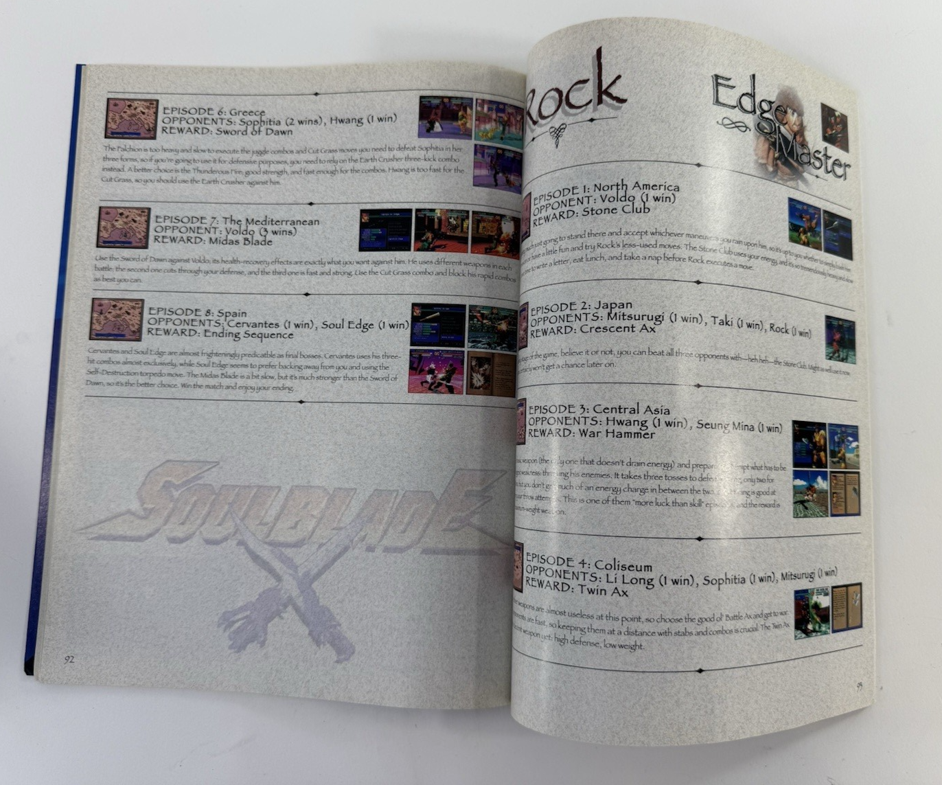 Soul Blade: The Official Strategy Guide (Dimension Publishing, 1997) Zach Meston