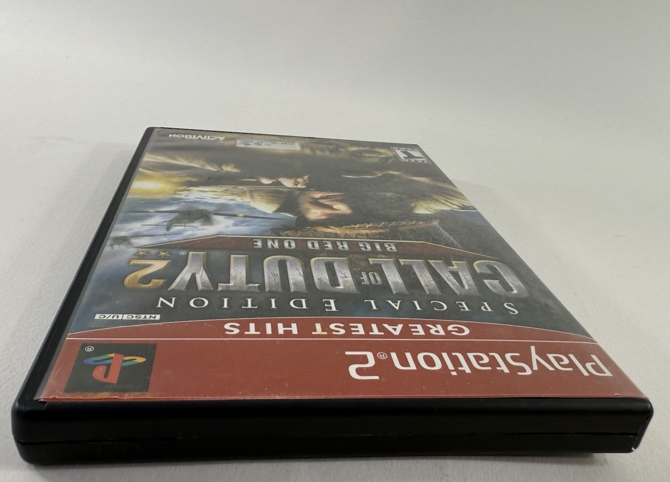 Call of Duty 2: Big Red One (Sony PlayStation 2, 2005) Game Case Manual - Tested