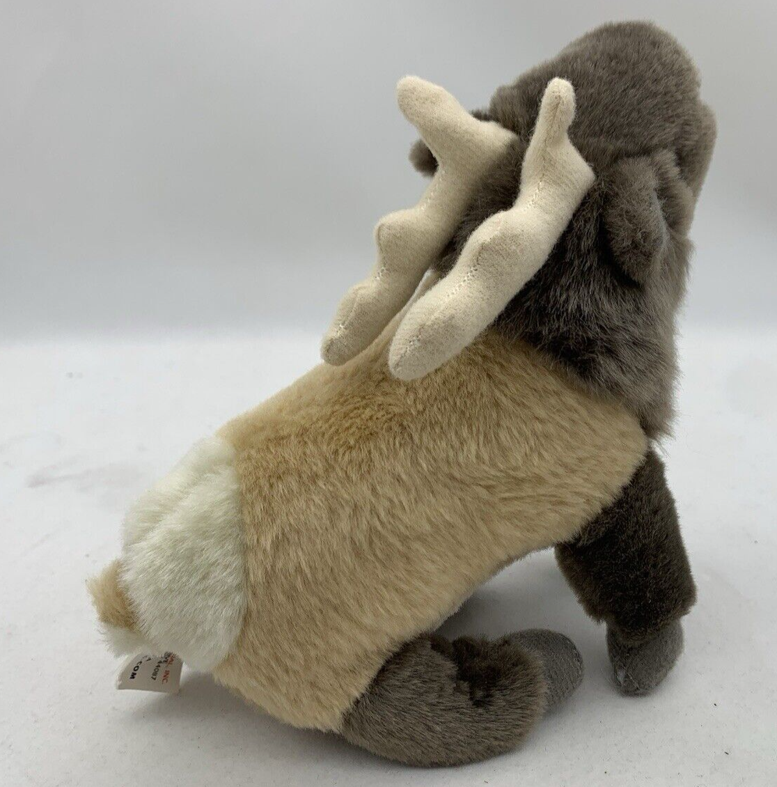 Wild Republic Plush Elk 8” Plush Reindeer Caribou - Makes Sounds