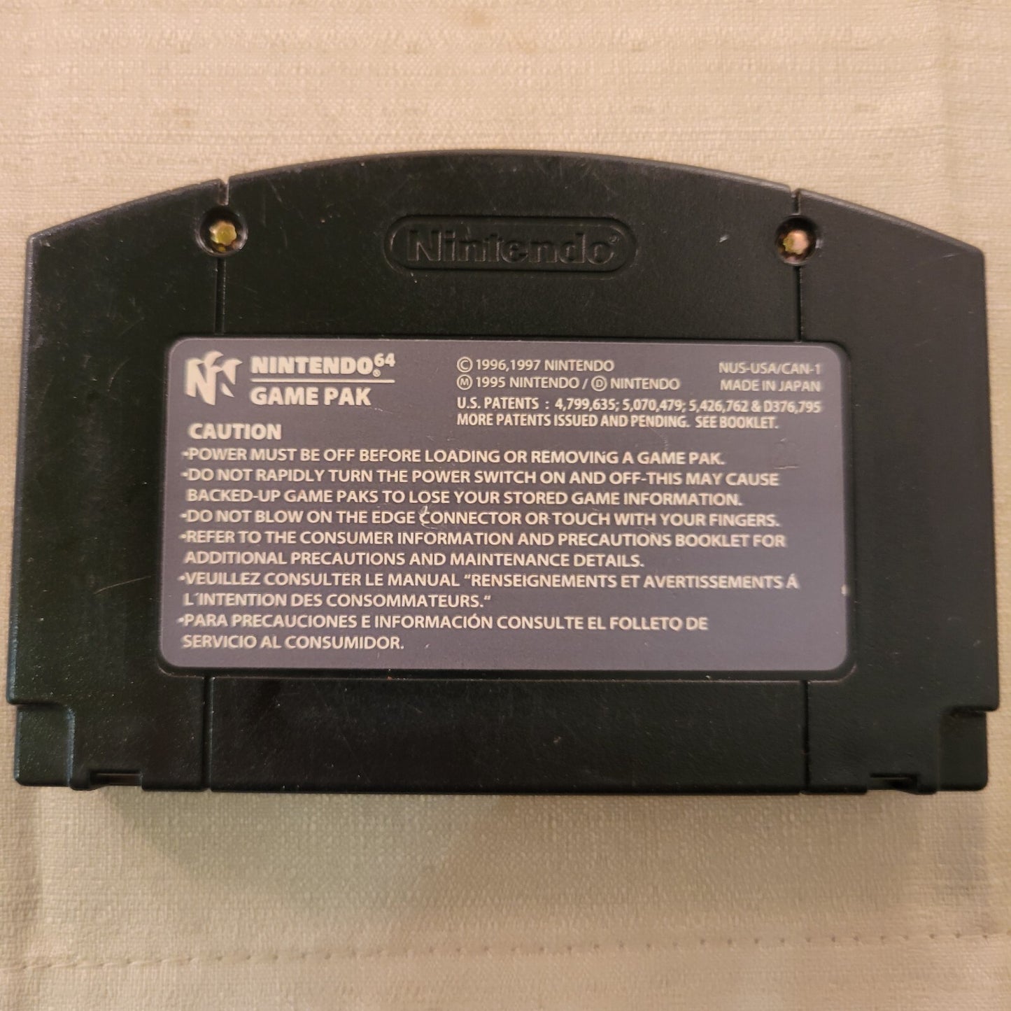 Fighter Destiny 2 (Nintendo 64, 2000) Game Cartridge - Tested and Working