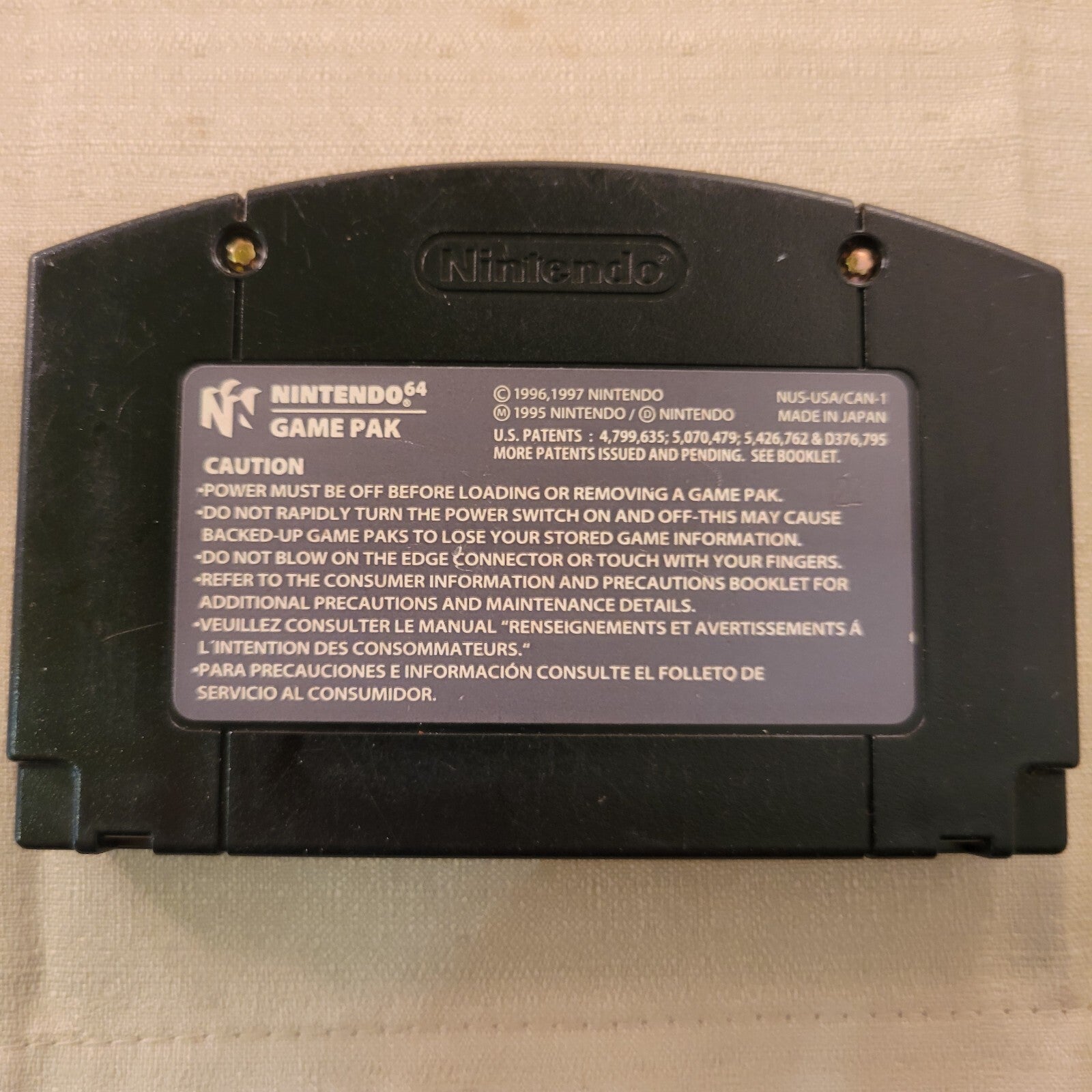 Fighter Destiny 2 (Nintendo 64, 2000) Game Cartridge - Tested and Working