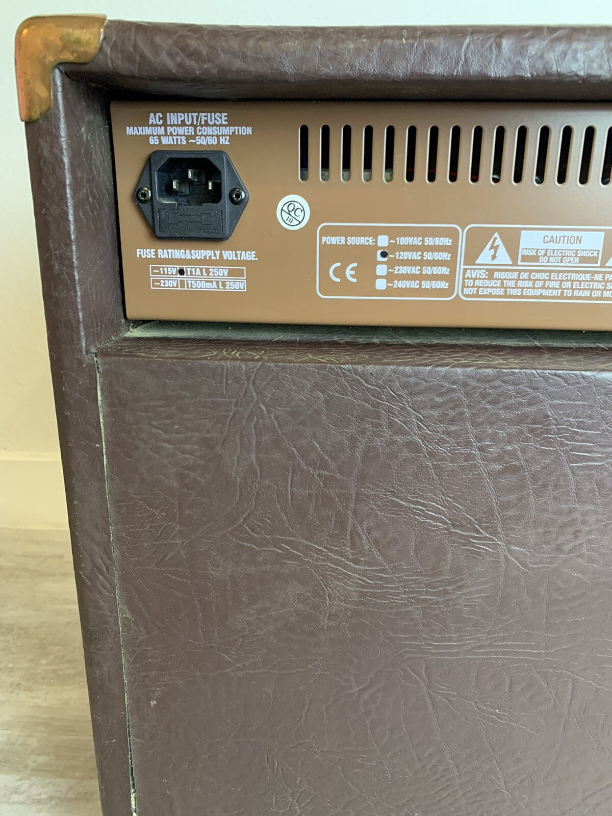 RMS Communications AC40 40 Watts Guitar Amplifier - Tested And Working