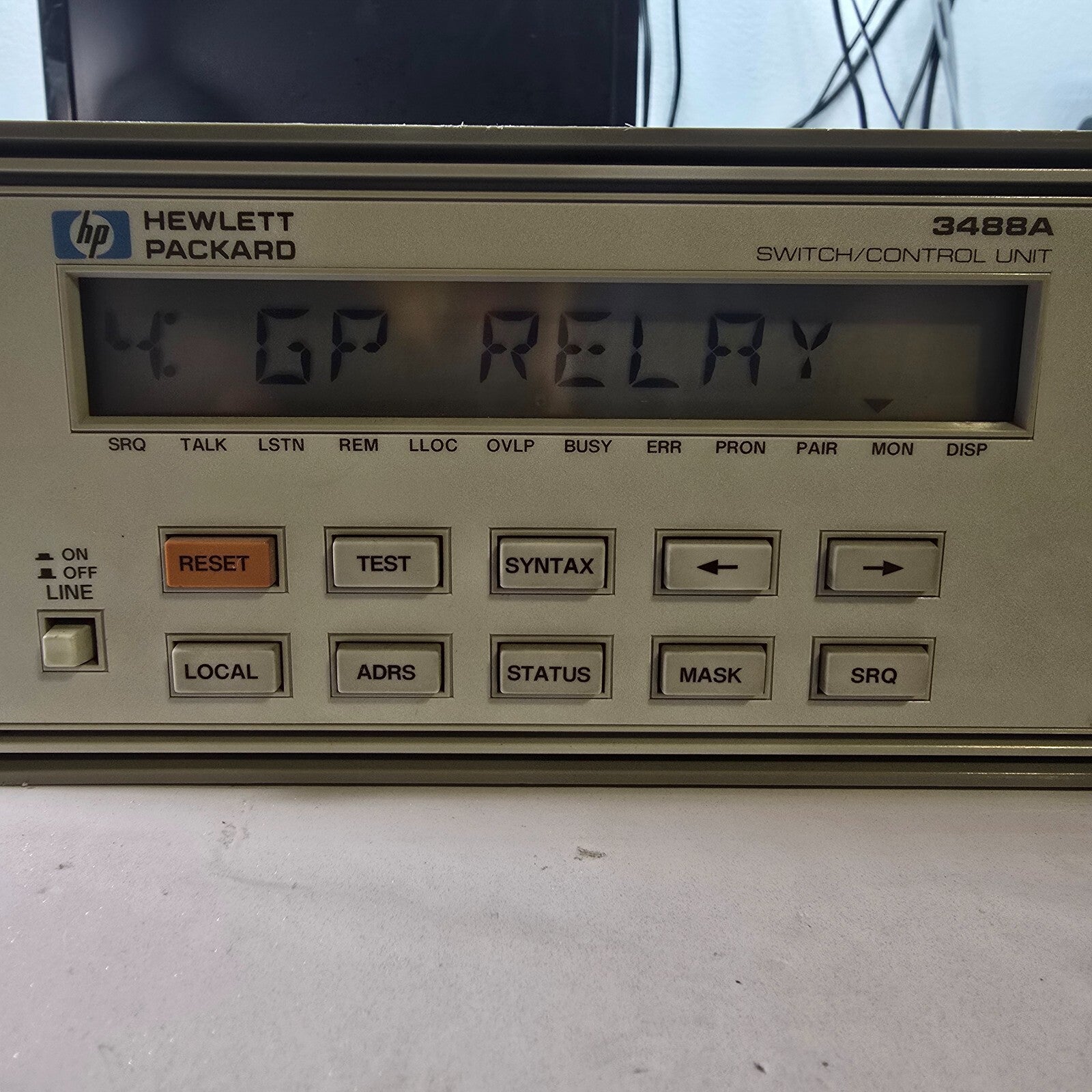 HP Agilent 44471A General Purpose Relay Module - Tested and Working (1344)