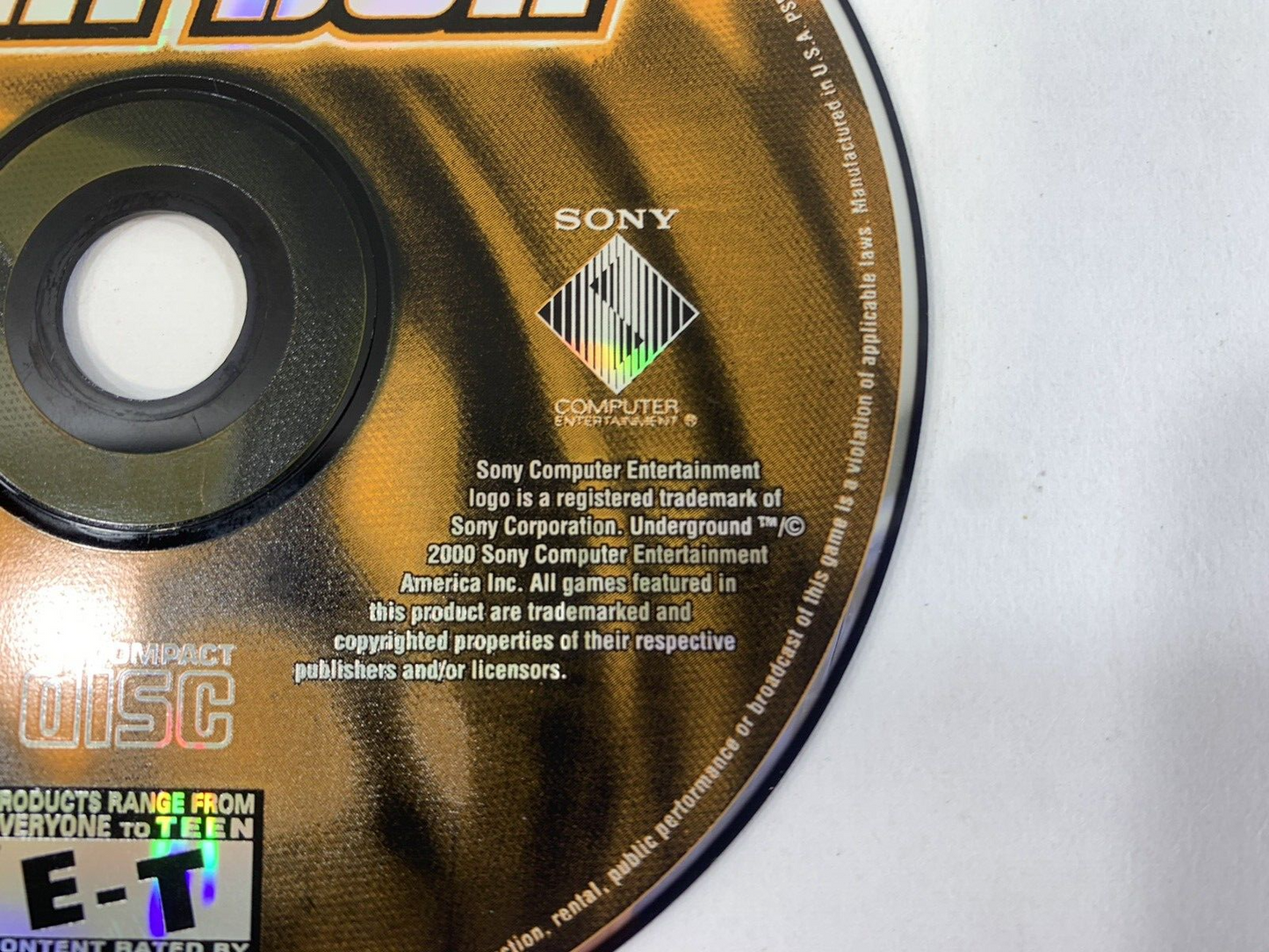 PlayStation Underground Jampack: Winter 2K (Sony PlayStation 1, 2000) - Tested