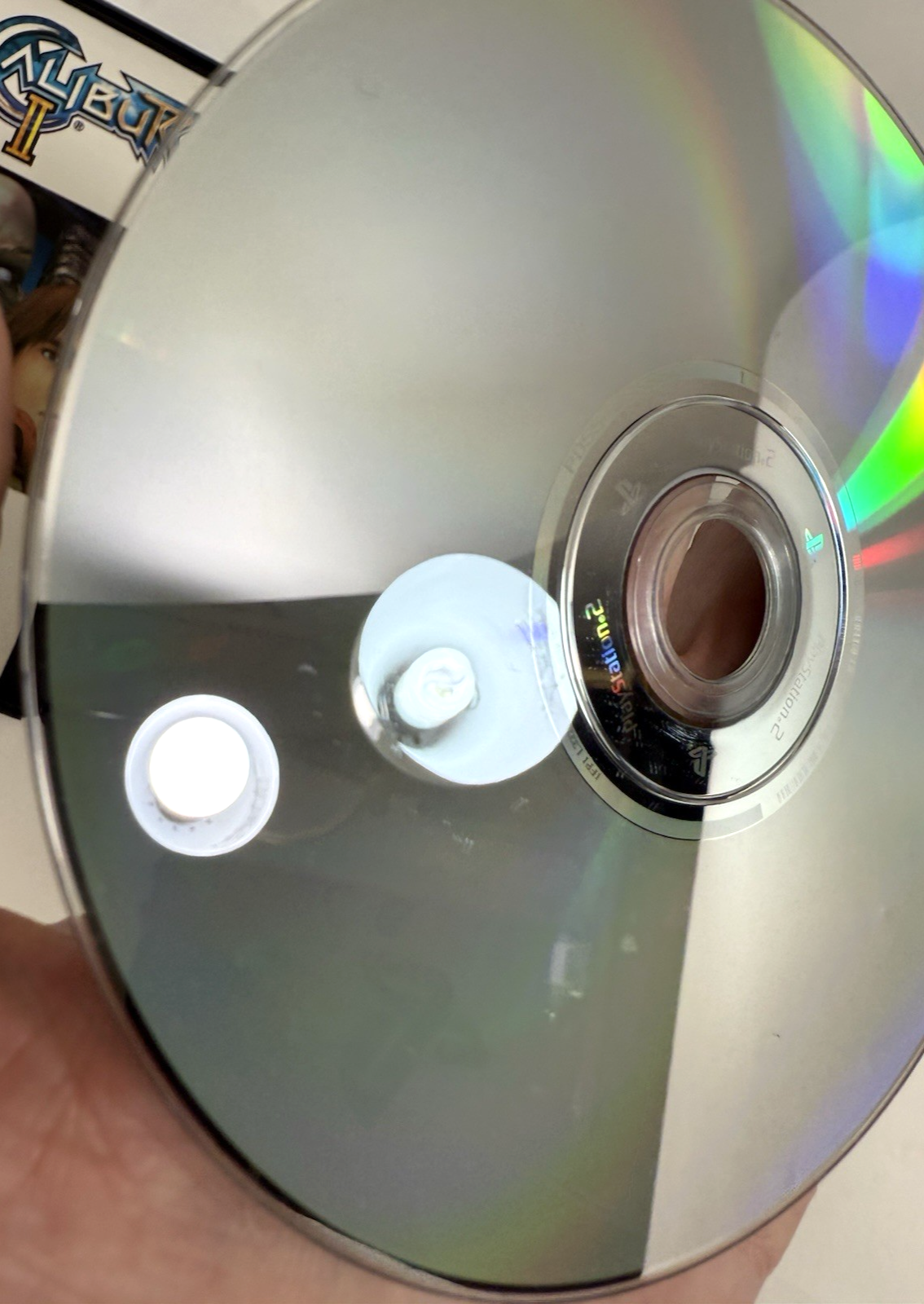 Soul Calibur II (PlayStation 2, 2003) Discs Case Manual Registration - Tested