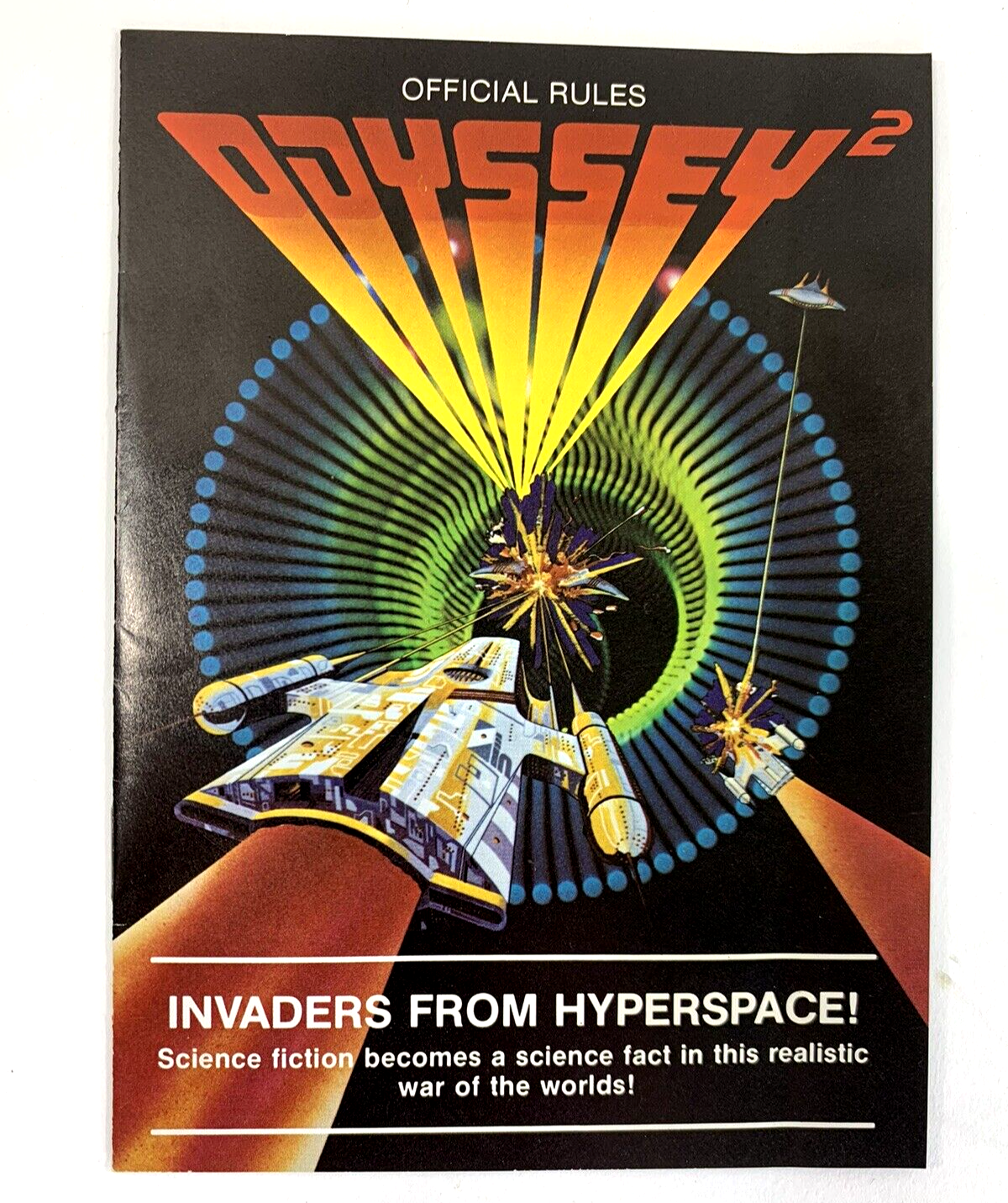 Invaders From Hyperspace (Odyssey2/Videopac, 1979) Game Box Manual - Tested