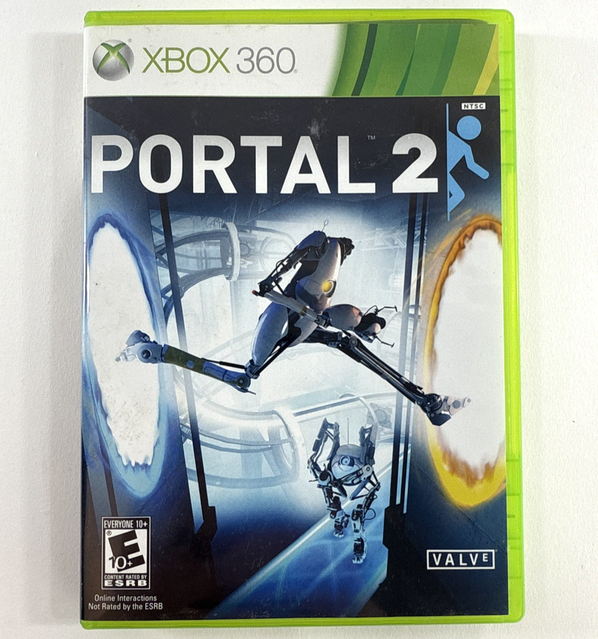 Portal 2 (Microsoft Xbox 360, 2011) Game Case Manual - Tested and Working