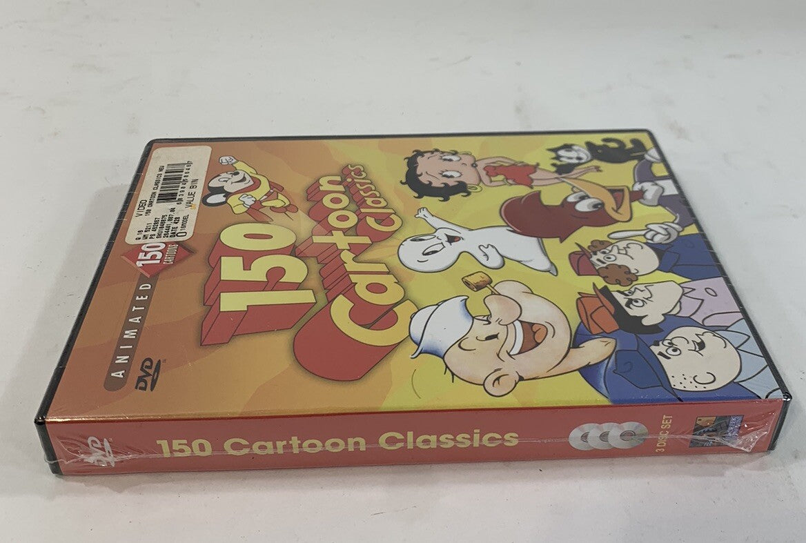 Ultimate 150 Cartoon Festival (DVD, 2008) New, Factory Sealed