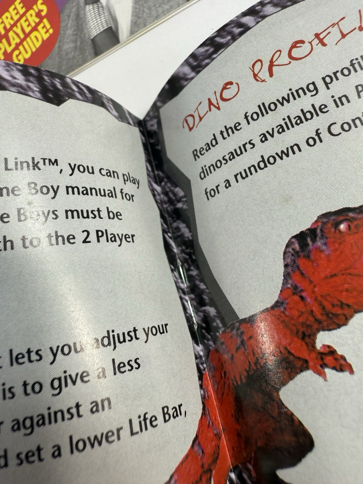 Primal Rage (Nintendo GameBoy, 1995) Game Box Manual Inserts - Tested & Working