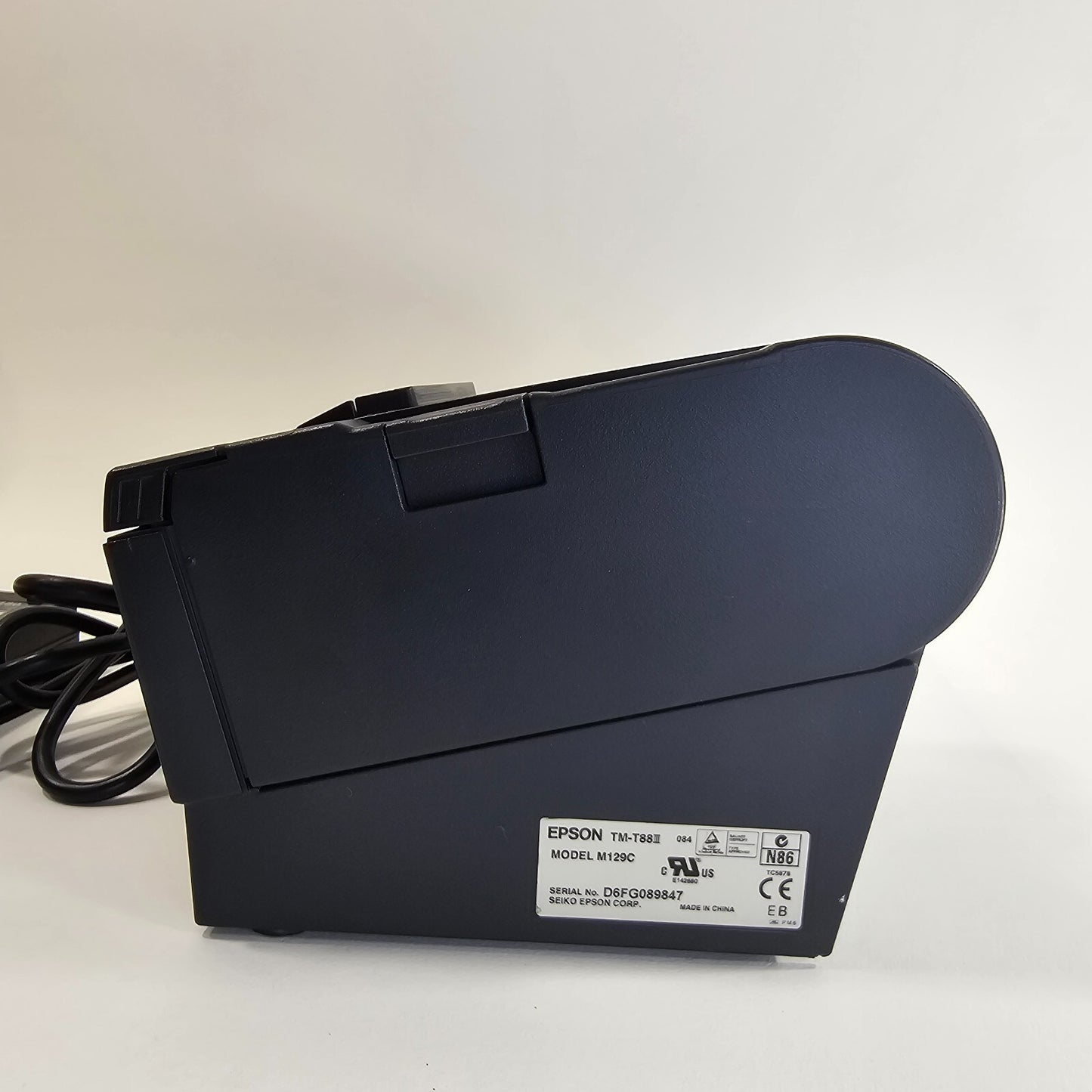 Epson Micros TM-T88III M129C Point of Sale Thermal Printer with Power Supply