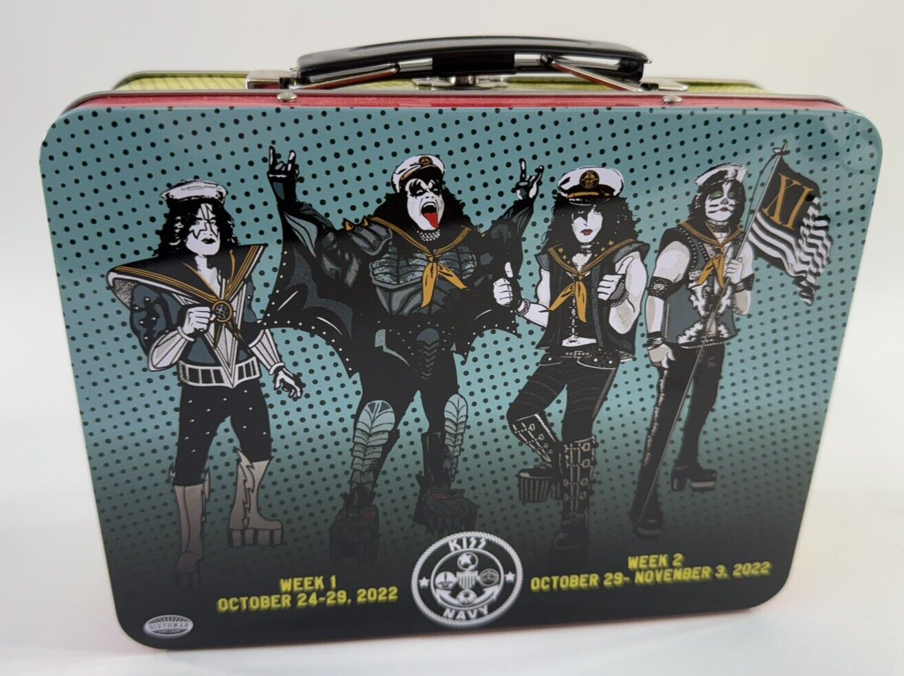 The Kiss Kruise XI Kisstory at Sea Lunch Box 2022 Navy Exclusive