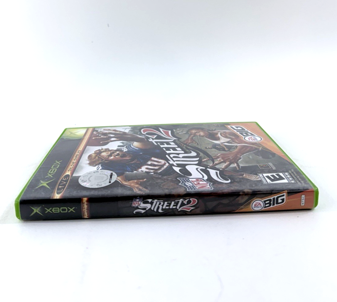 NFL Street 2 (Microsoft Xbox, 2004) Game and Case - Tested and Working
