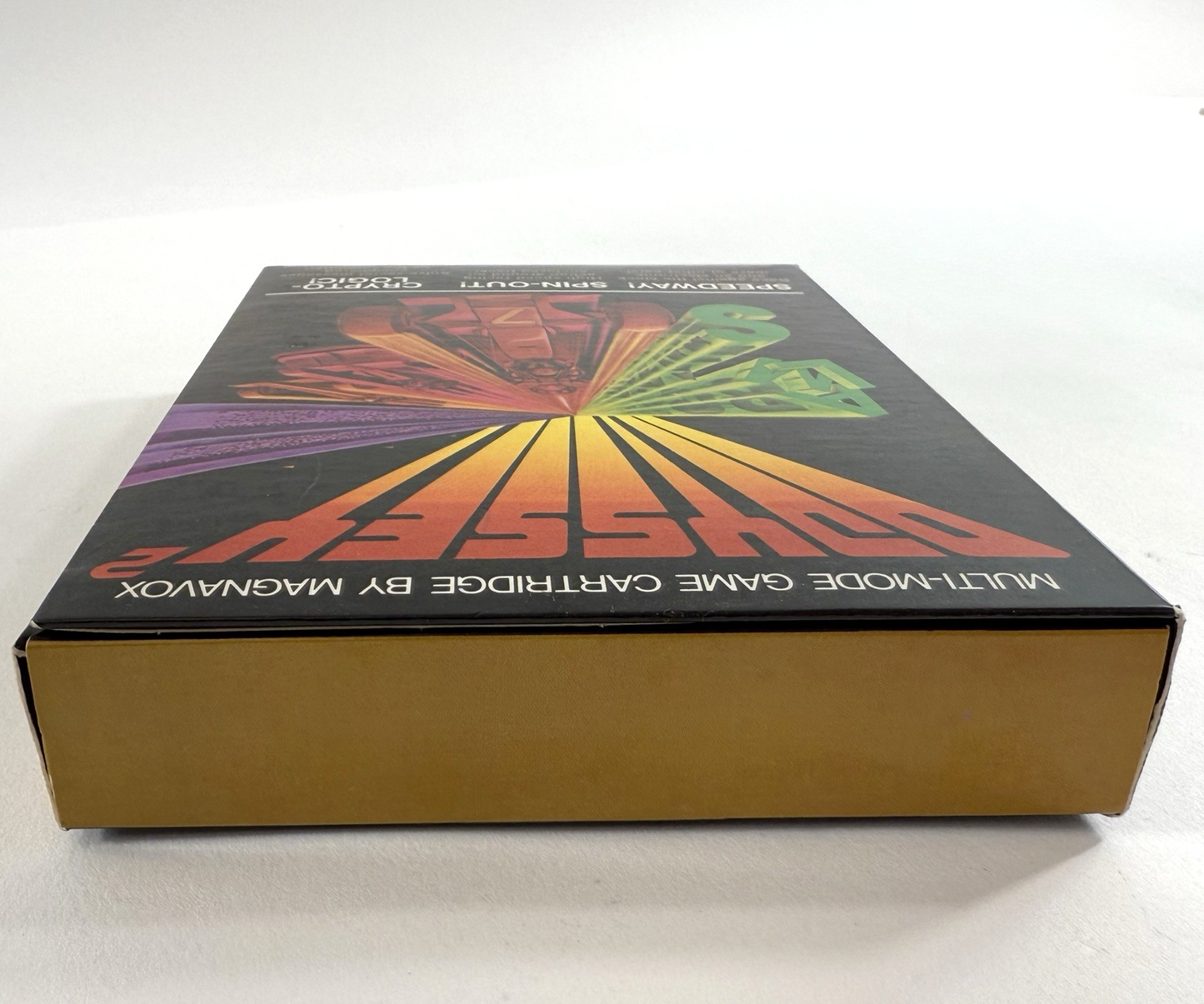 Speedway! Spin-out! Crypto-logic! (Magnavox Odyssey 2, 1978) Game Box Manual